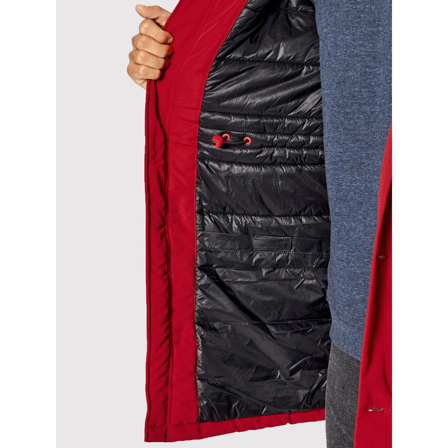 Superdry Парка Everest M5011192A Червен Regular Fit - Pepit.bg