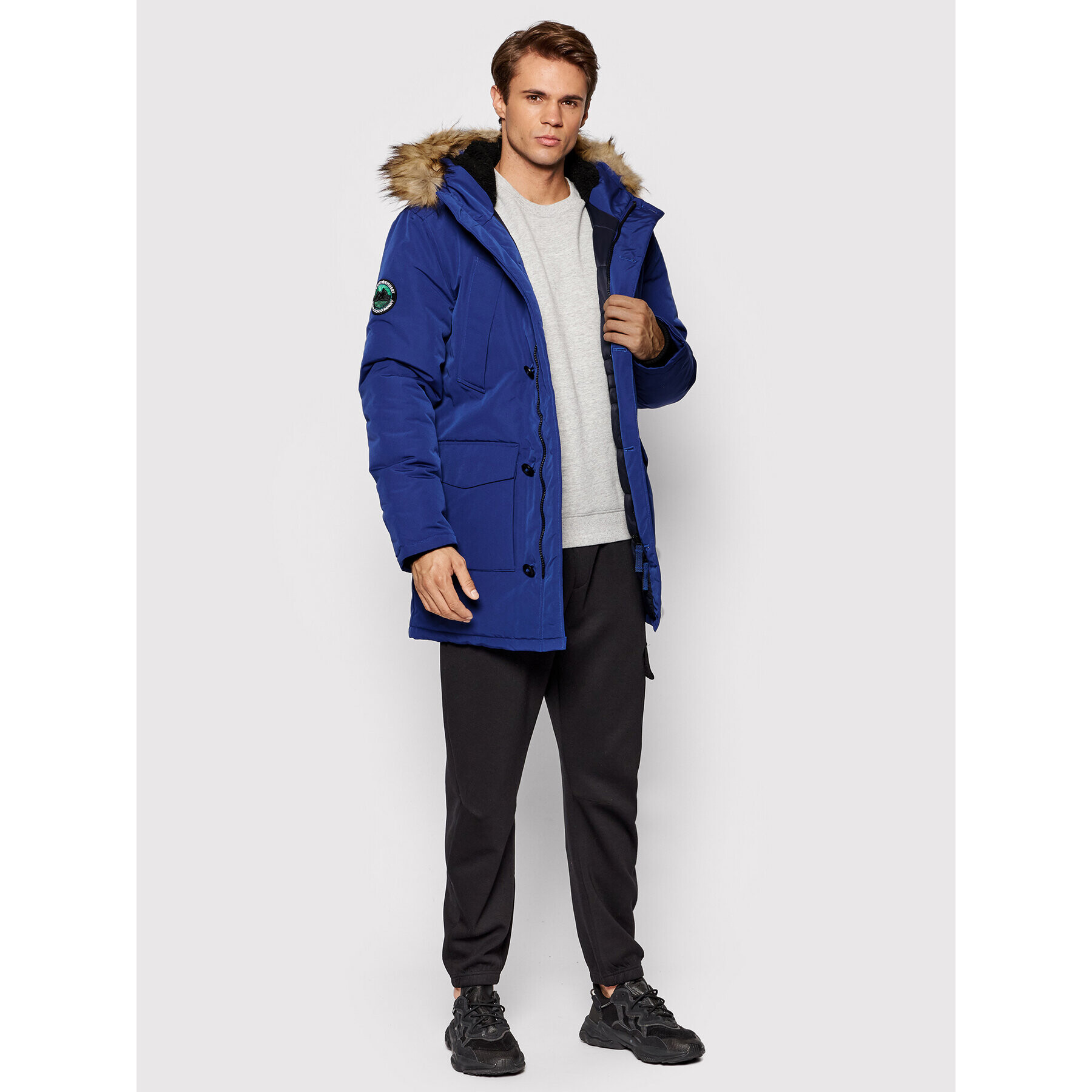 Superdry Парка Everest M5011192A Син Regular Fit - Pepit.bg