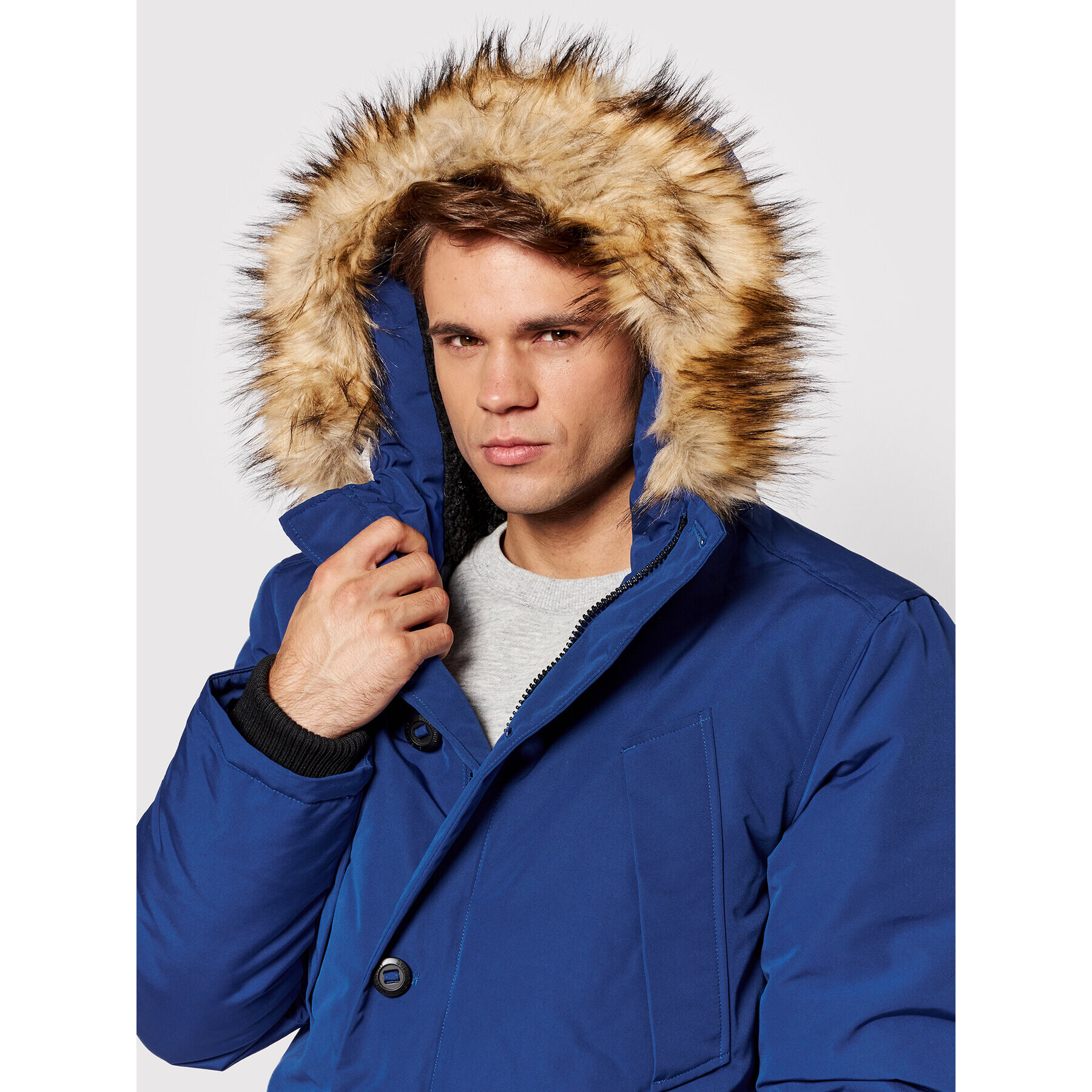 Superdry Парка Everest M5011192A Син Regular Fit - Pepit.bg
