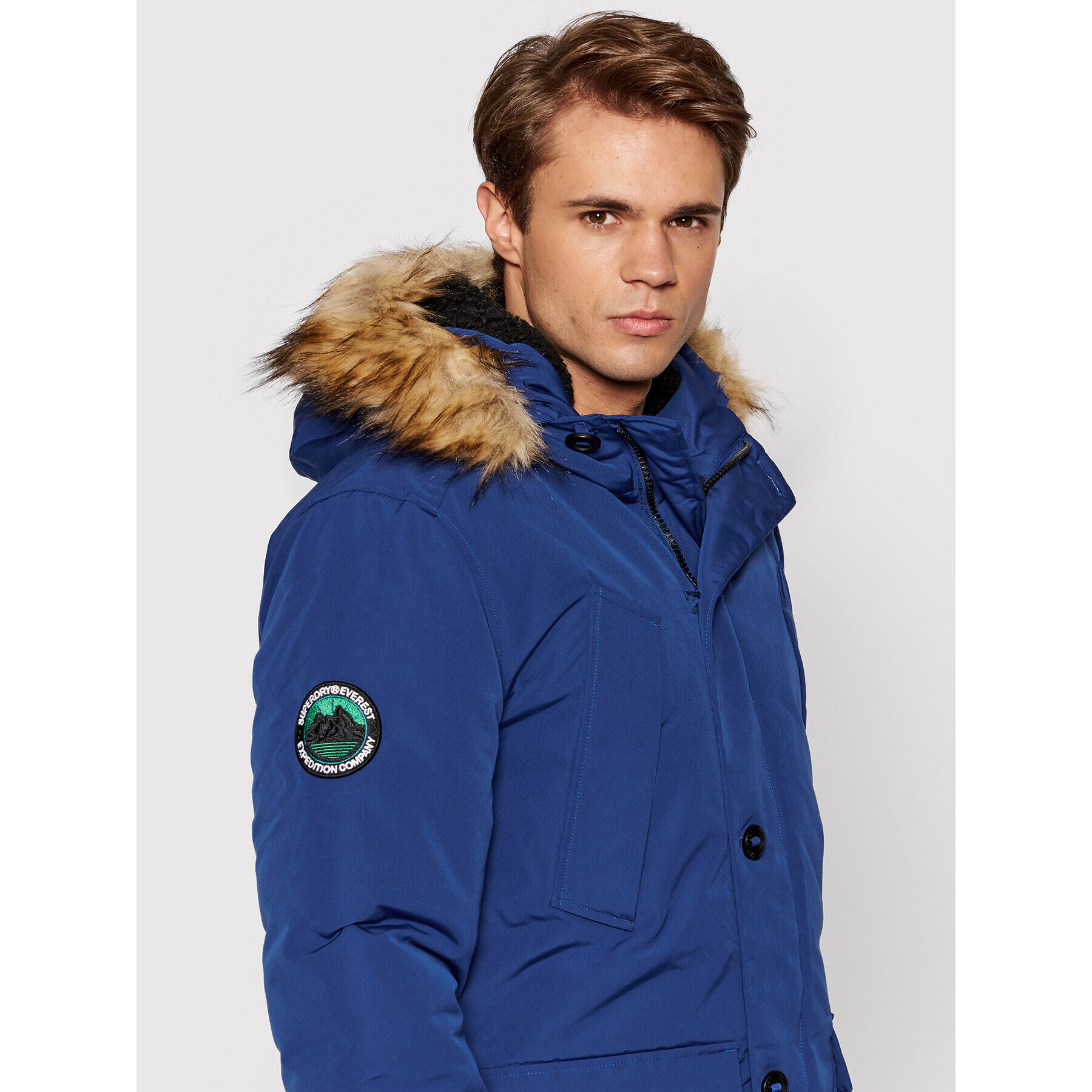 Superdry Парка Everest M5011192A Син Regular Fit - Pepit.bg