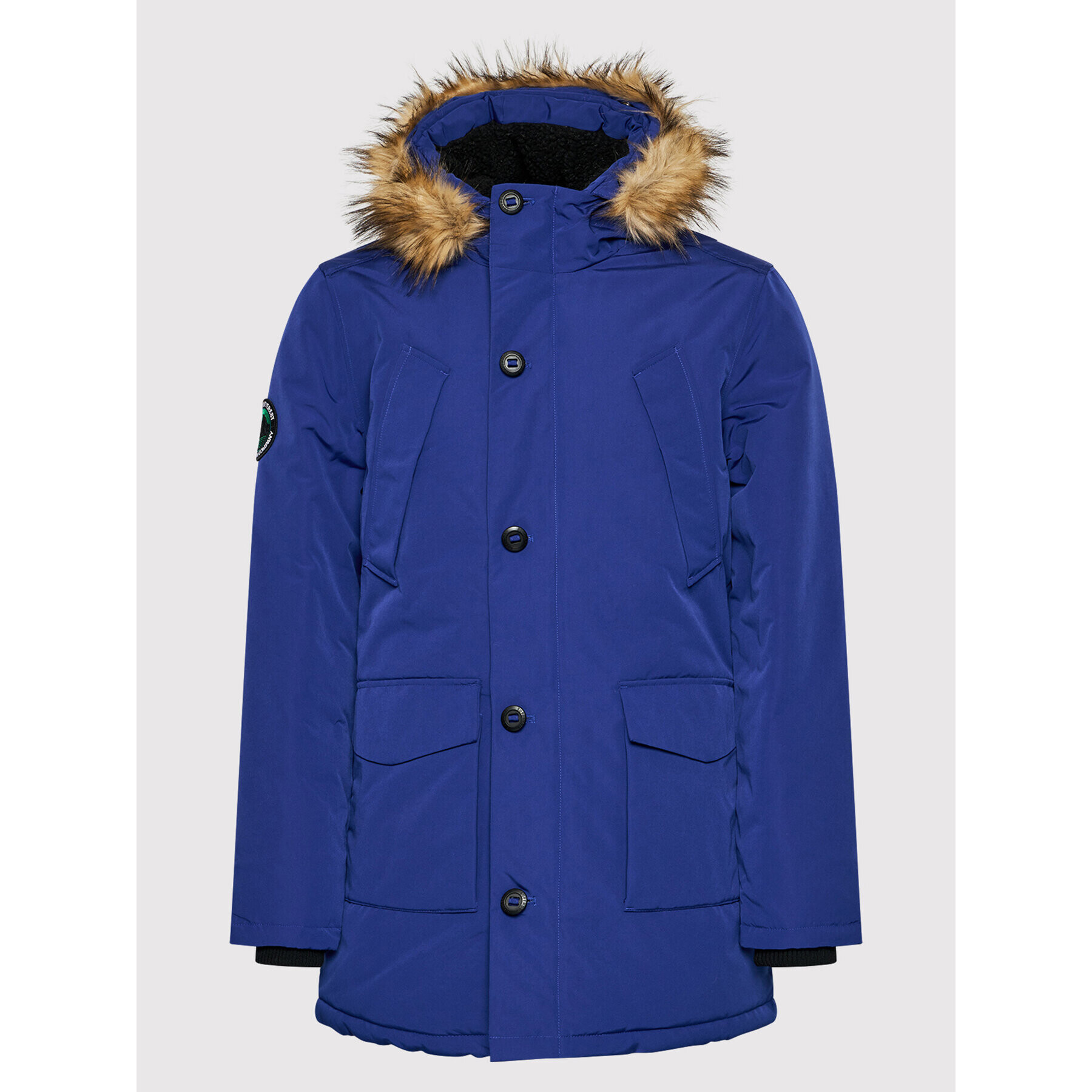 Superdry Парка Everest M5011192A Син Regular Fit - Pepit.bg