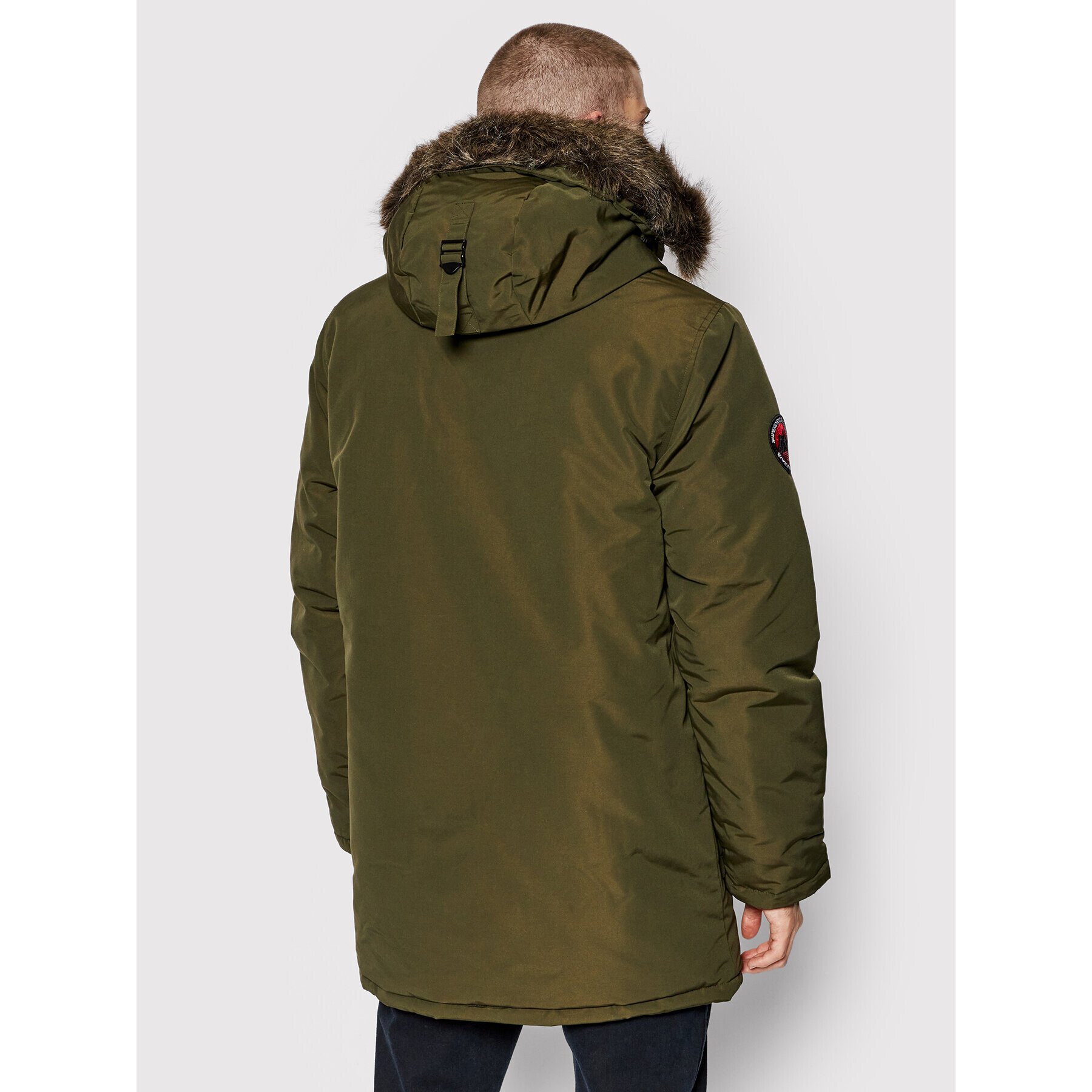 Superdry Парка Everest M5011192A Зелен Regular Fit - Pepit.bg