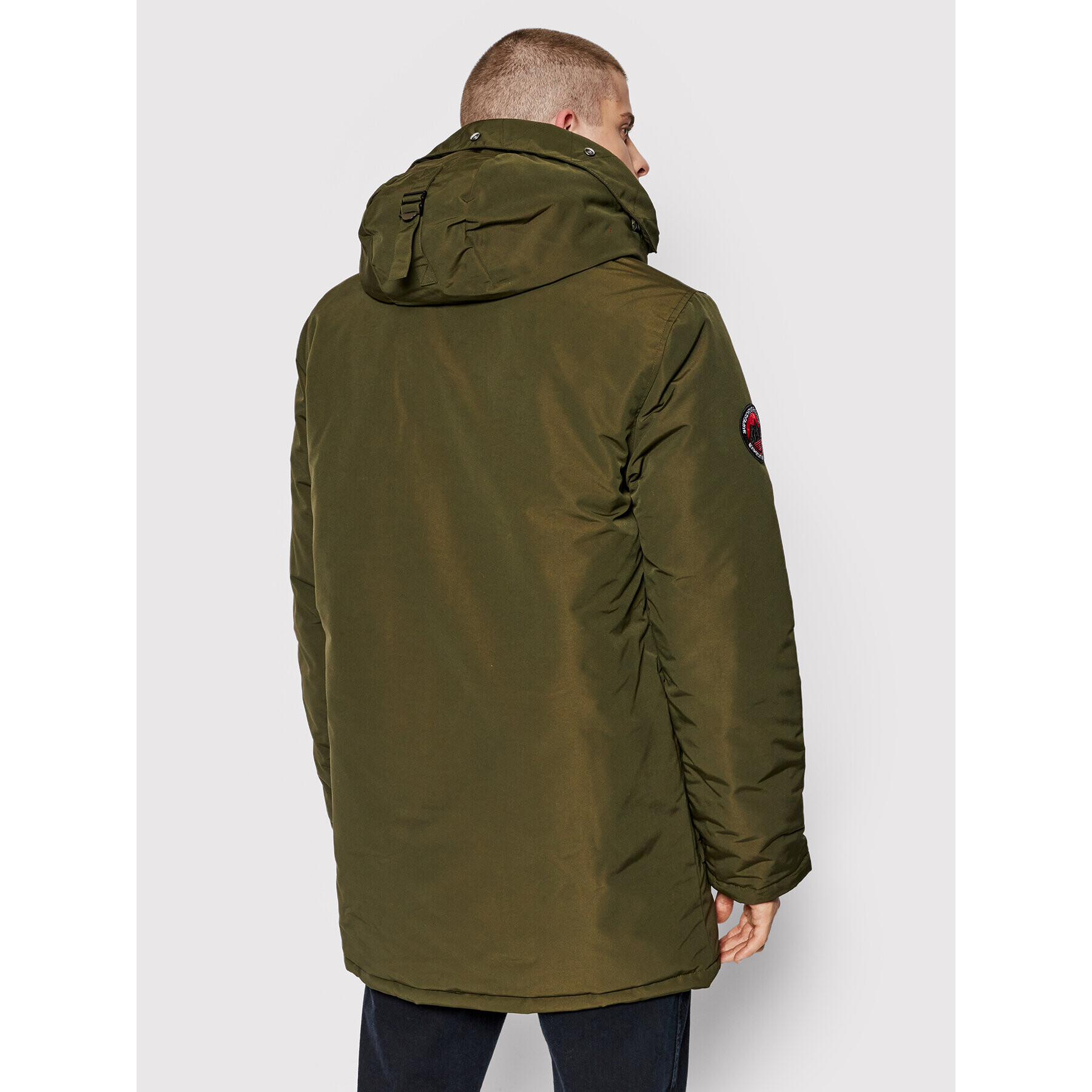 Superdry Парка Everest M5011192A Зелен Regular Fit - Pepit.bg
