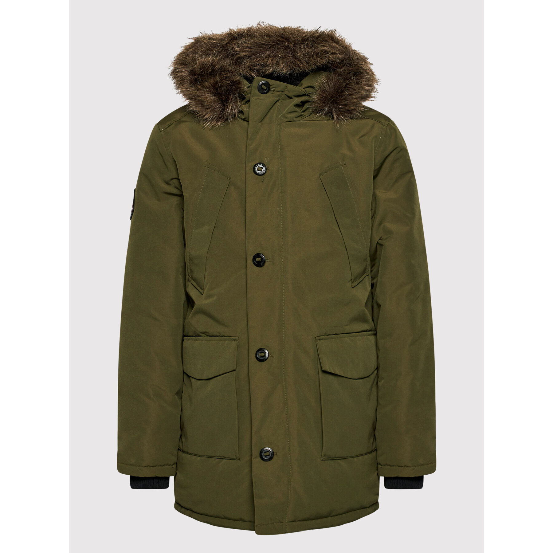 Superdry Парка Everest M5011192A Зелен Regular Fit - Pepit.bg
