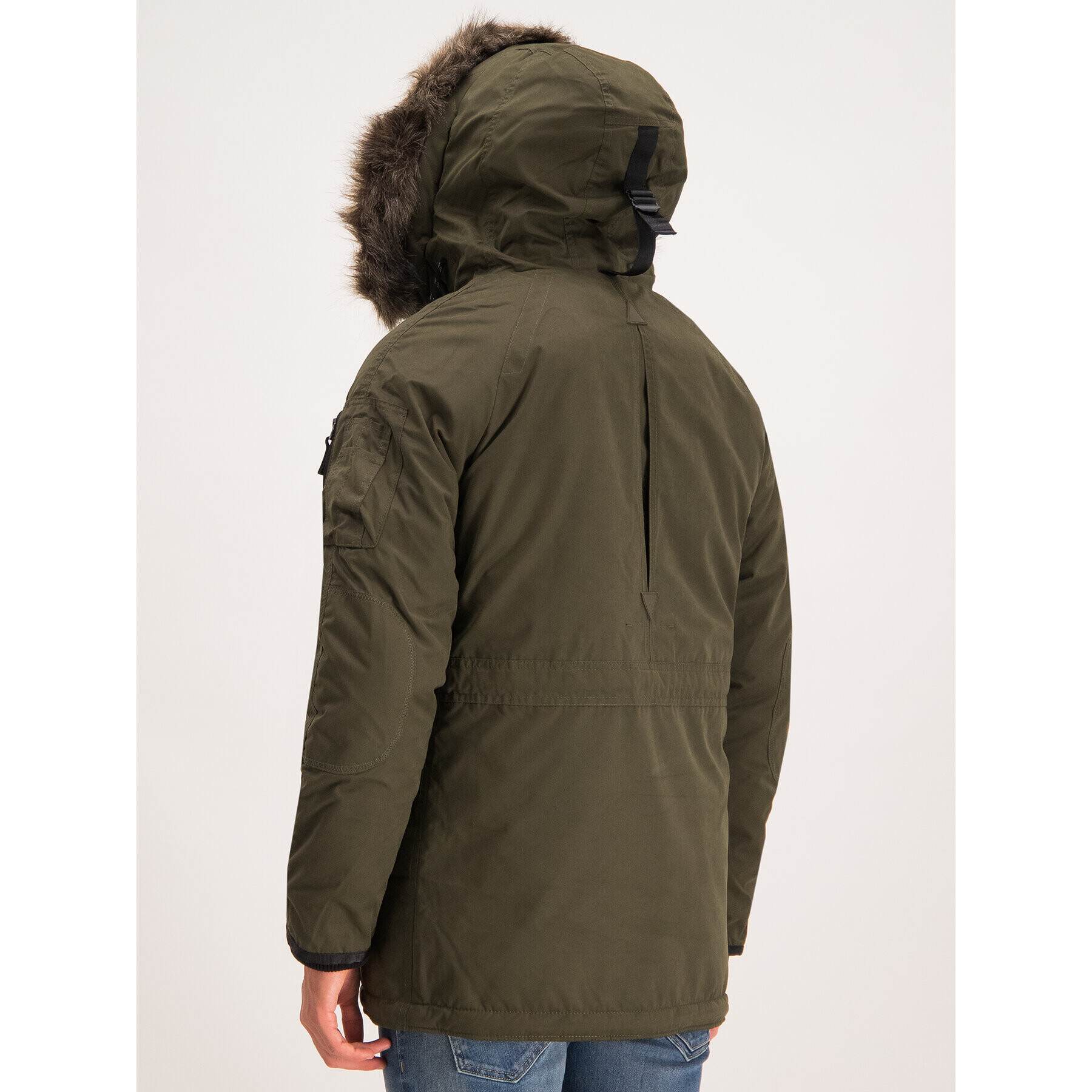 Superdry Парка M5000082A Зелен Regular Fit - Pepit.bg