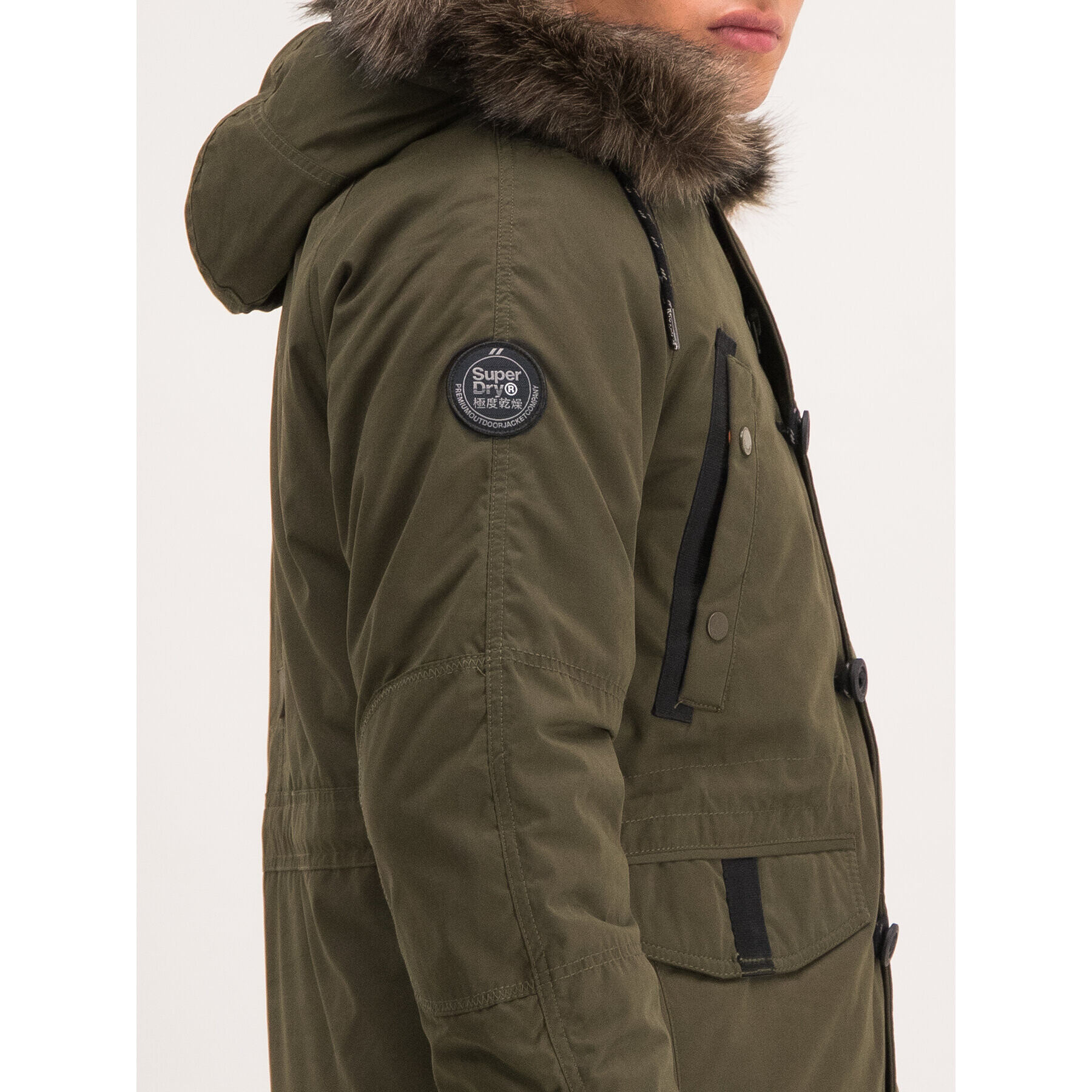 Superdry Парка M5000082A Зелен Regular Fit - Pepit.bg