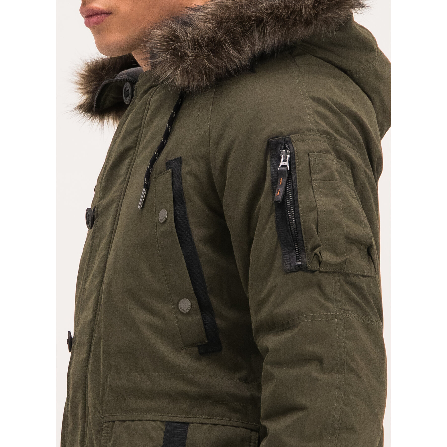 Superdry Парка M5000082A Зелен Regular Fit - Pepit.bg