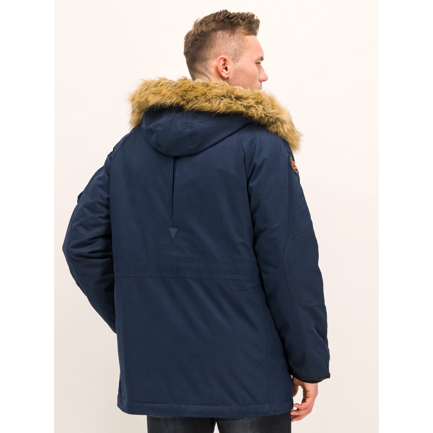 Superdry Парка SDX M5000082A Тъмносин Regular Fit - Pepit.bg