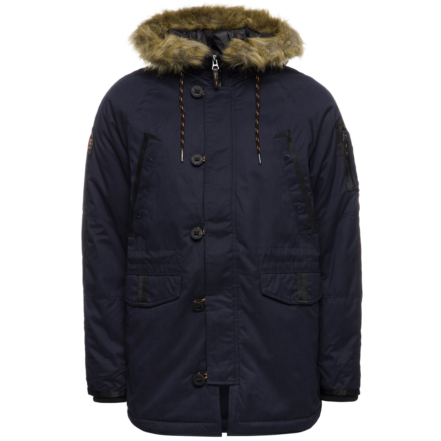 Superdry Парка SDX M5000082A Тъмносин Regular Fit - Pepit.bg