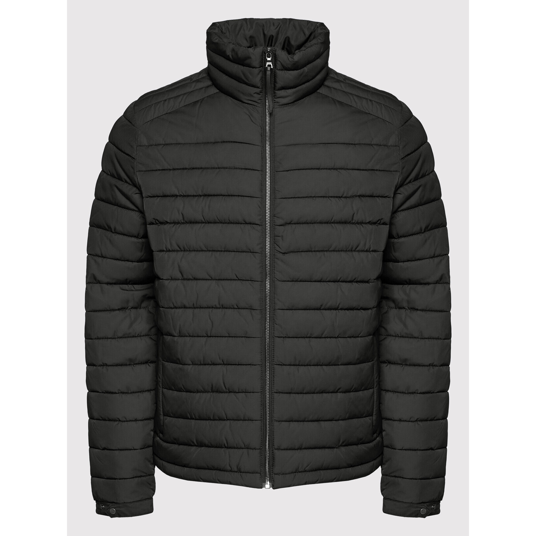 Superdry Пухено яке Studios M5011103A Черен Regular Fit - Pepit.bg