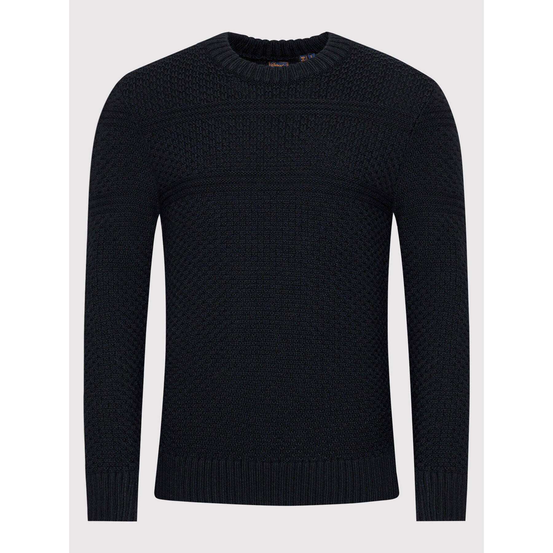 Superdry Пуловер Jacob Cable M6110305A Тъмносин Regular Fit - Pepit.bg