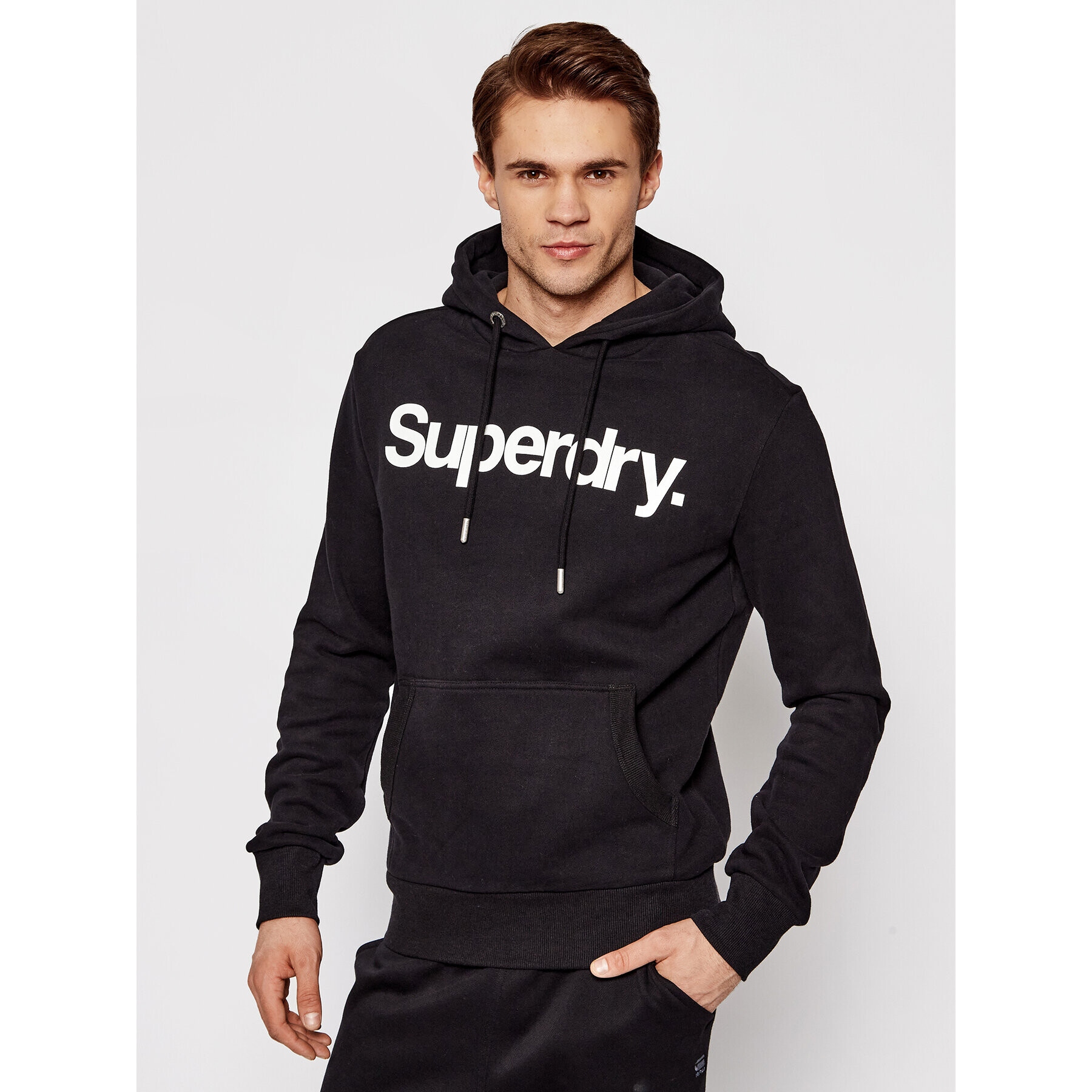 Superdry Суитшърт Bluza Cl Ns M2010289A Черен Regular Fit - Pepit.bg