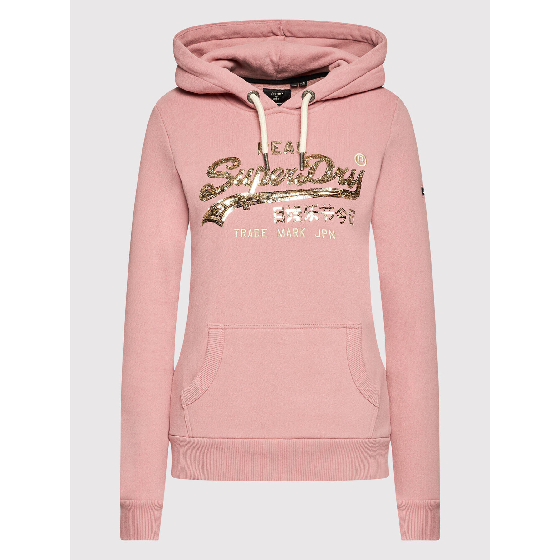 Superdry Суитшърт Boho Sparkle W2011251A Розов Regular Fit - Pepit.bg
