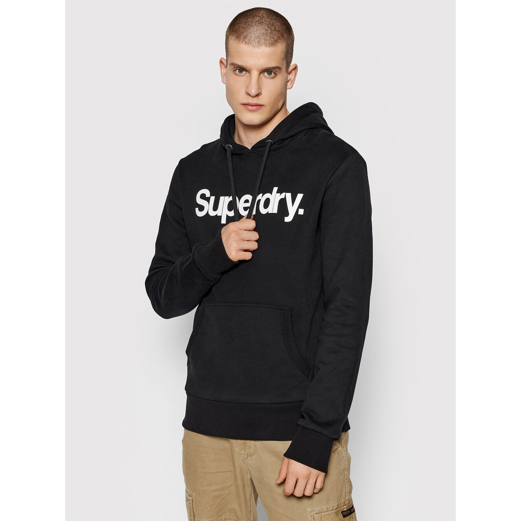 Superdry Суитшърт Cl M2011884A Черен Regular Fit - Pepit.bg