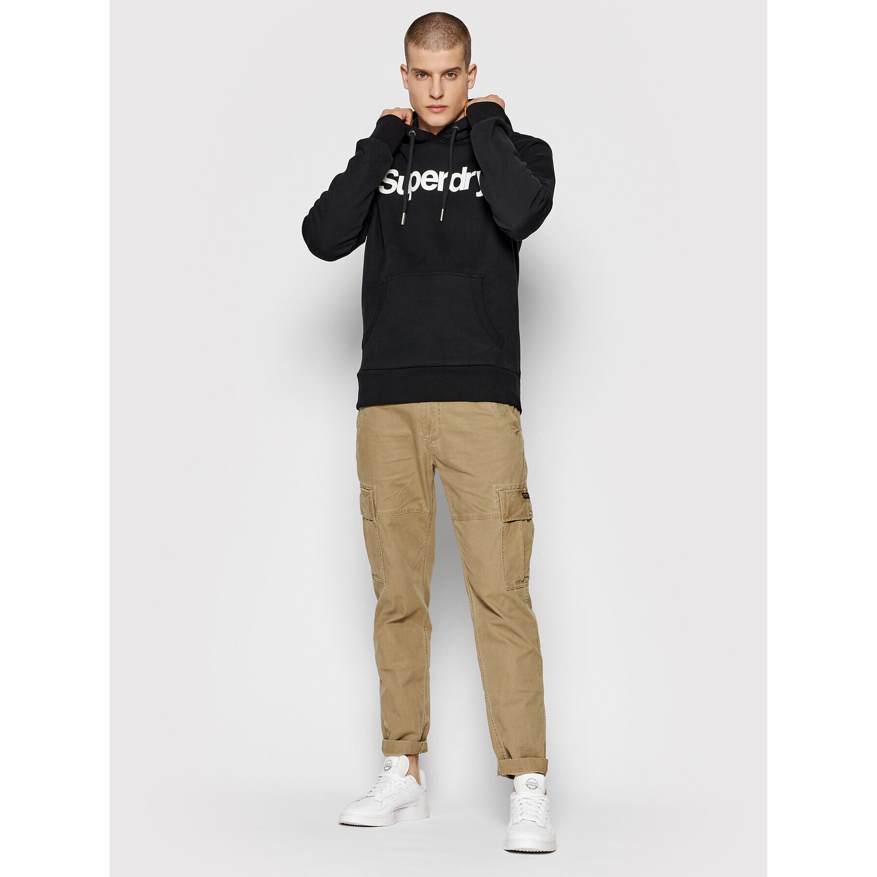 Superdry Суитшърт Cl M2011884A Черен Regular Fit - Pepit.bg