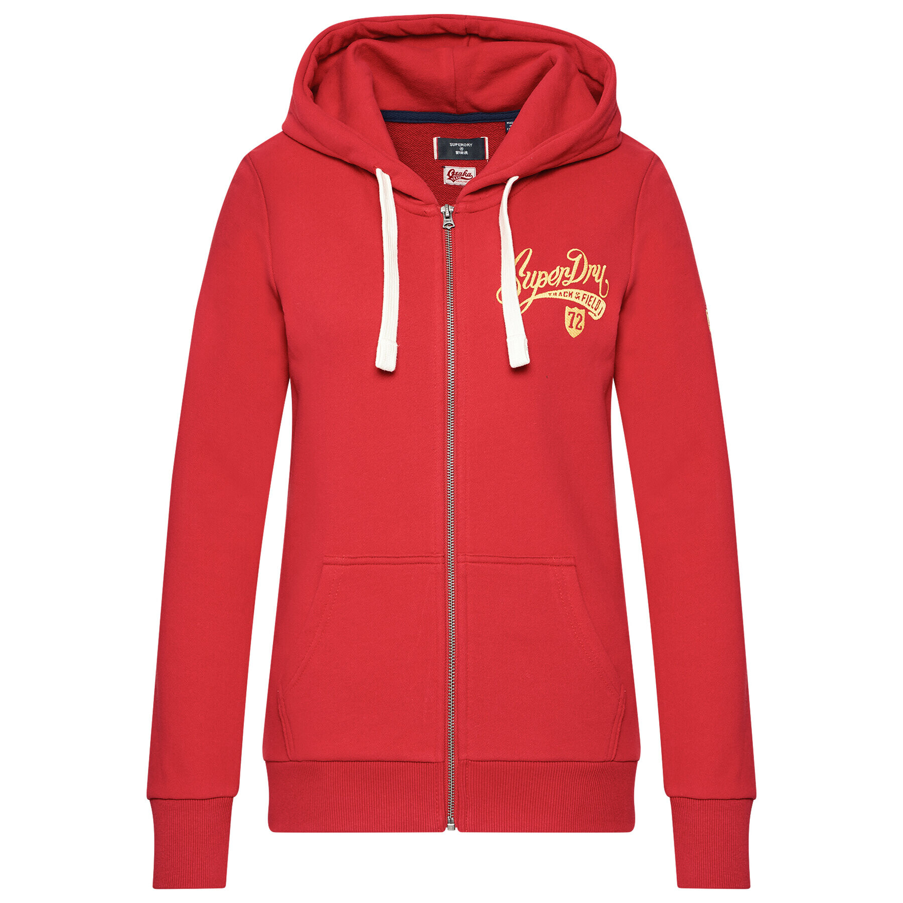Superdry Суитшърт Collegiate W2011182A Червен Regular Fit - Pepit.bg