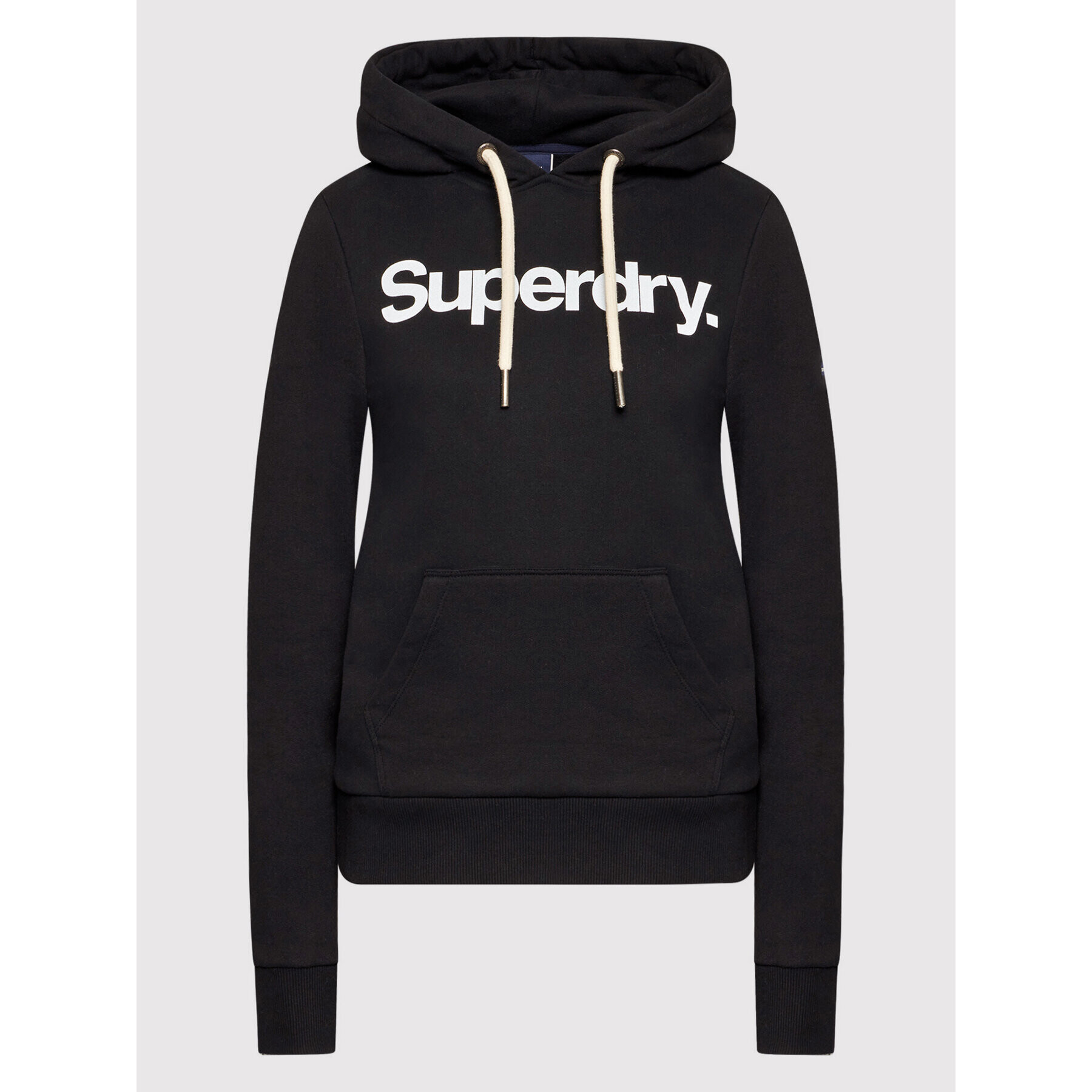 Superdry Суитшърт Core W2011249A Черен Regular Fit - Pepit.bg