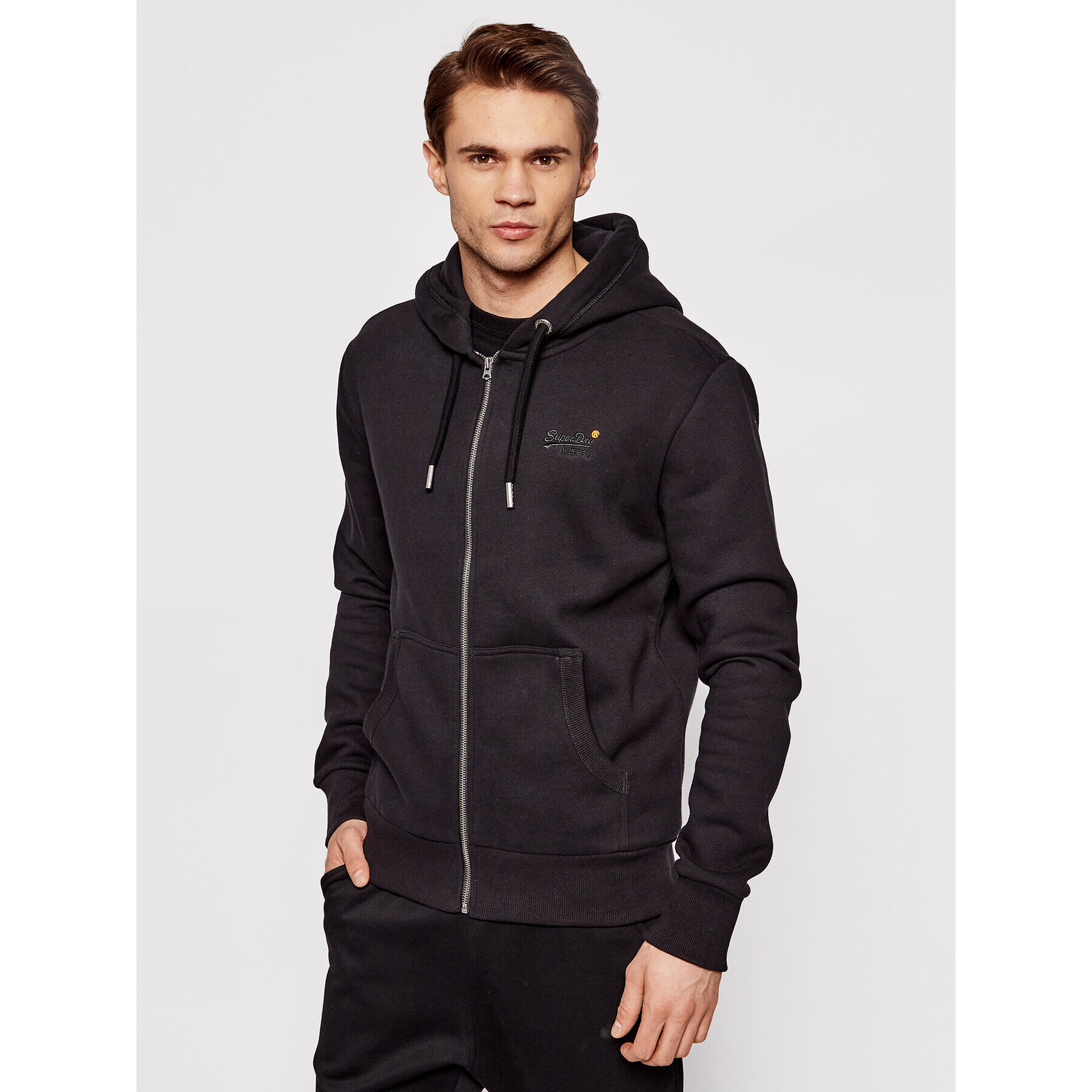 Superdry Суитшърт Ol Classic M2010238A Черен Regular Fit - Pepit.bg