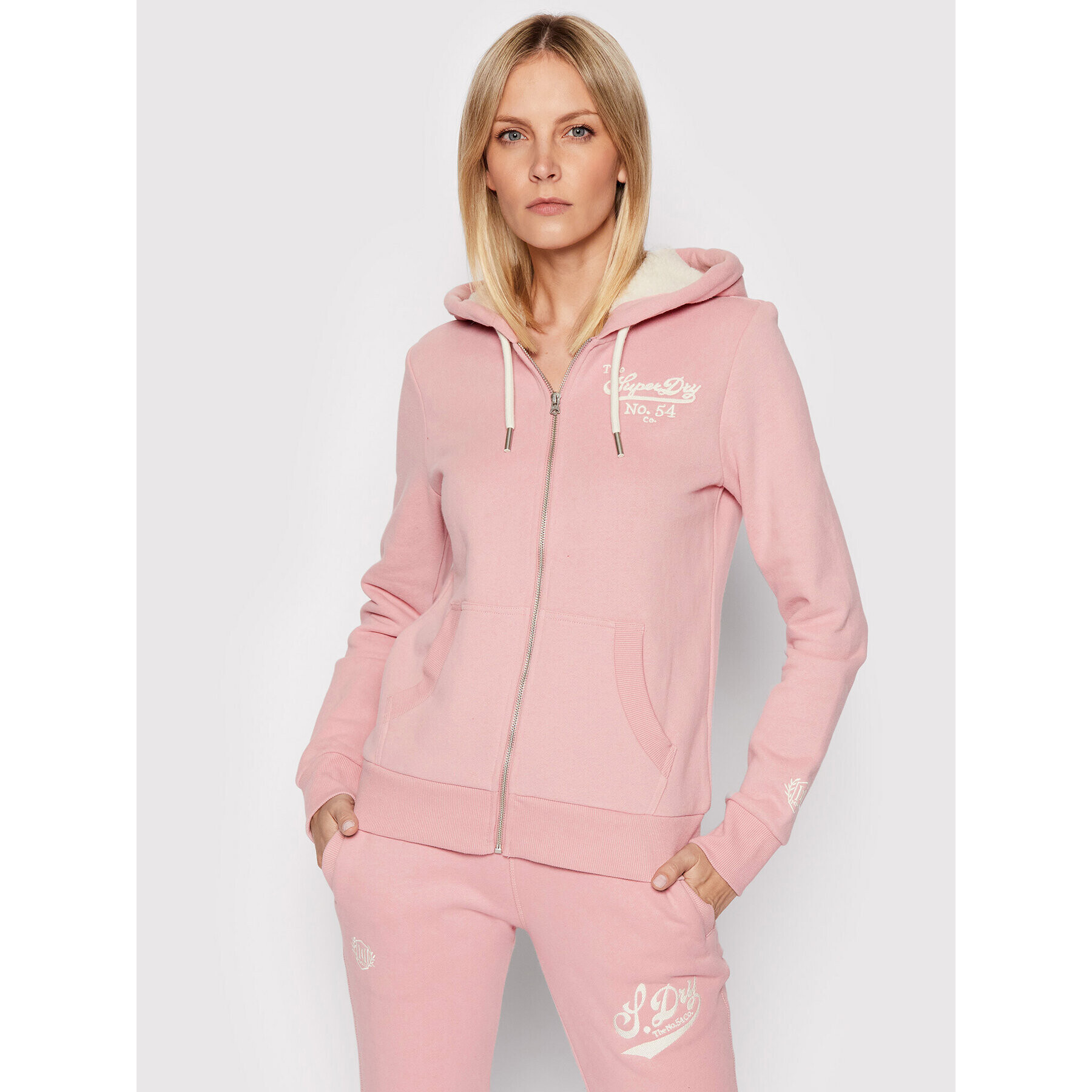 Superdry Суитшърт Pride In Craft W2011118A Розов Regular Fit - Pepit.bg