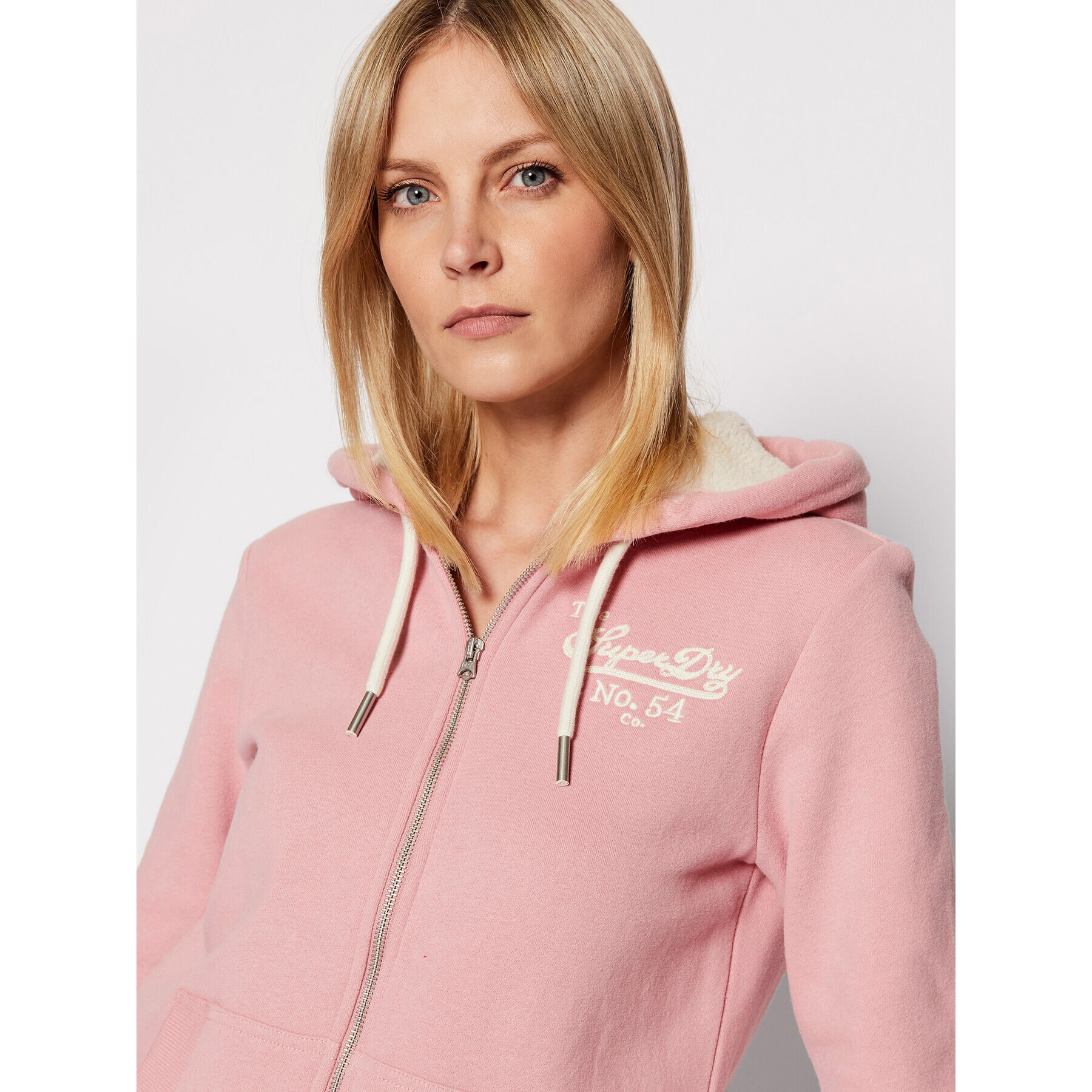 Superdry Суитшърт Pride In Craft W2011118A Розов Regular Fit - Pepit.bg