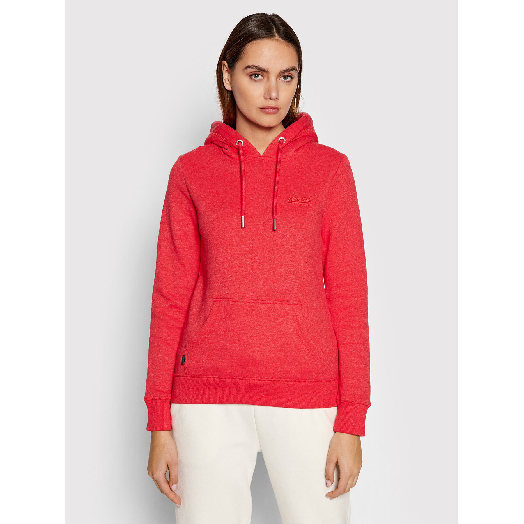 Superdry Суитшърт Vintage Logo W2011147A Червен Regular Fit - Pepit.bg