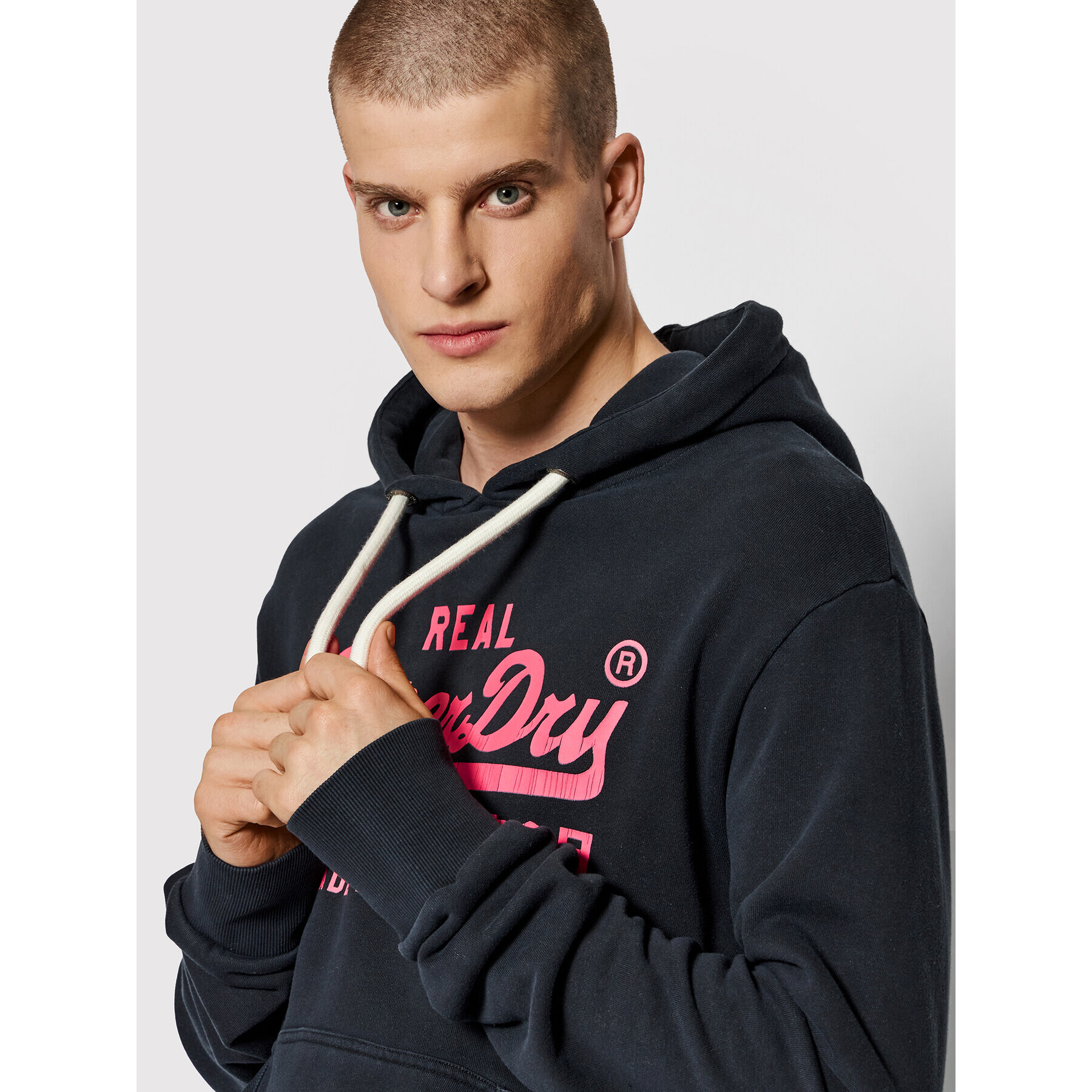 Superdry Суитшърт Vl Ac M2011862A Тъмносин Regular Fit - Pepit.bg