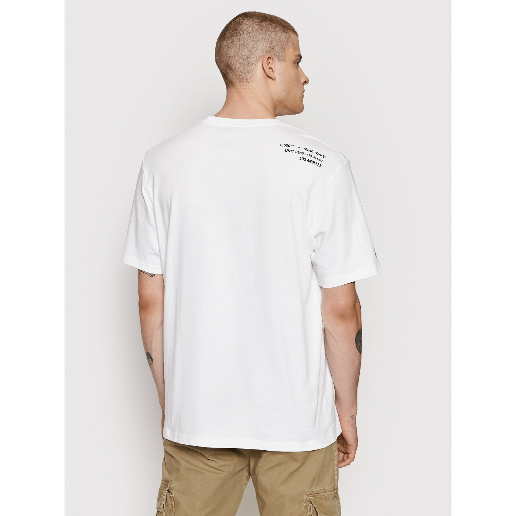Superdry Тишърт Corporate Logo Foil M1011253A Бял Regular Fit - Pepit.bg