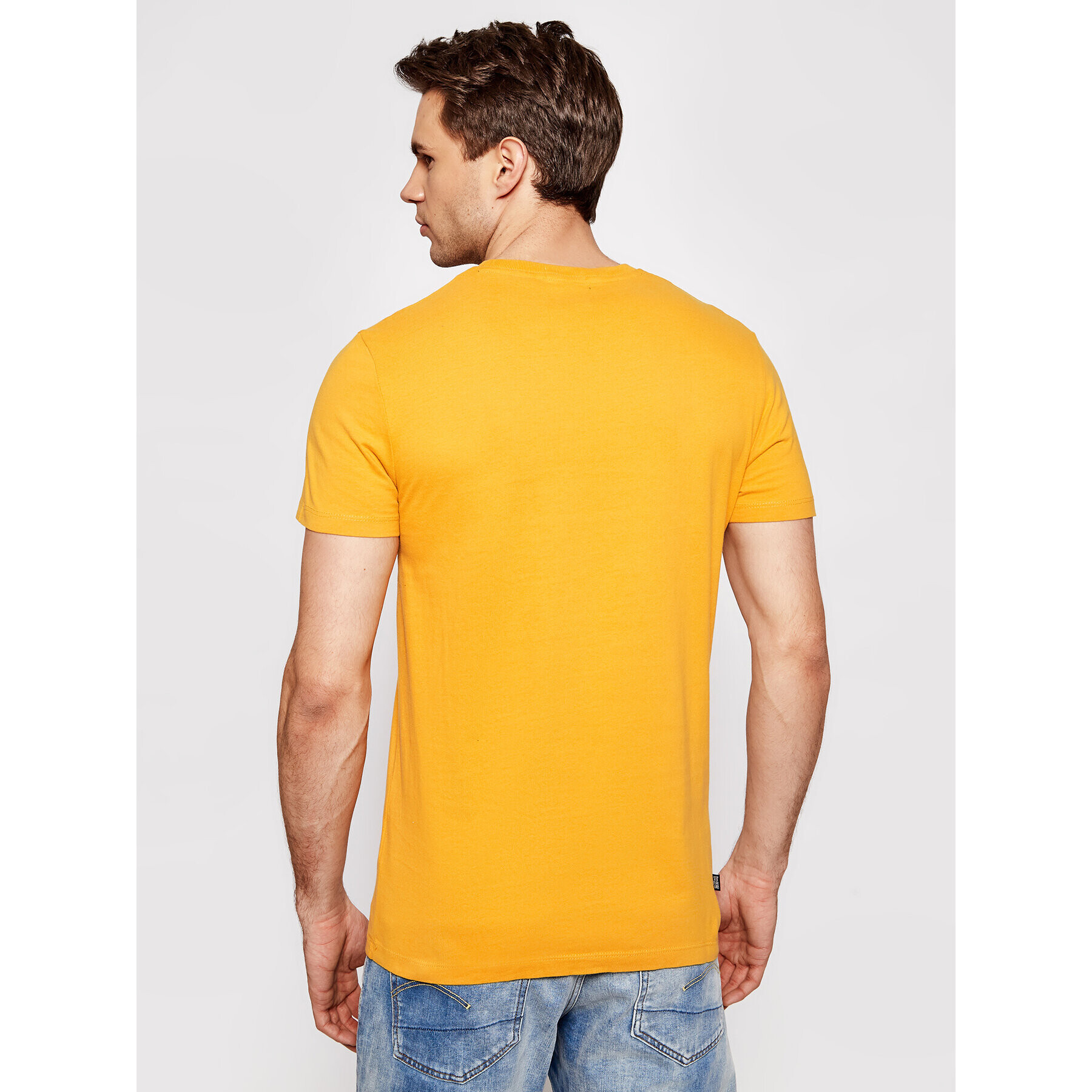 Superdry Тишърт Ol Vintage Emb Tee M1000020A Жълт Regular Fit - Pepit.bg
