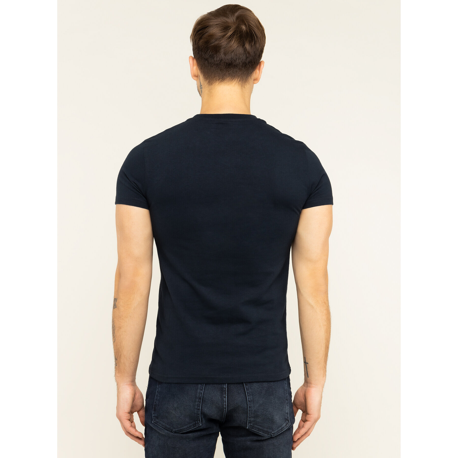 Superdry Тишърт Super 5 Tee M1000094A Черен Regular Fit - Pepit.bg