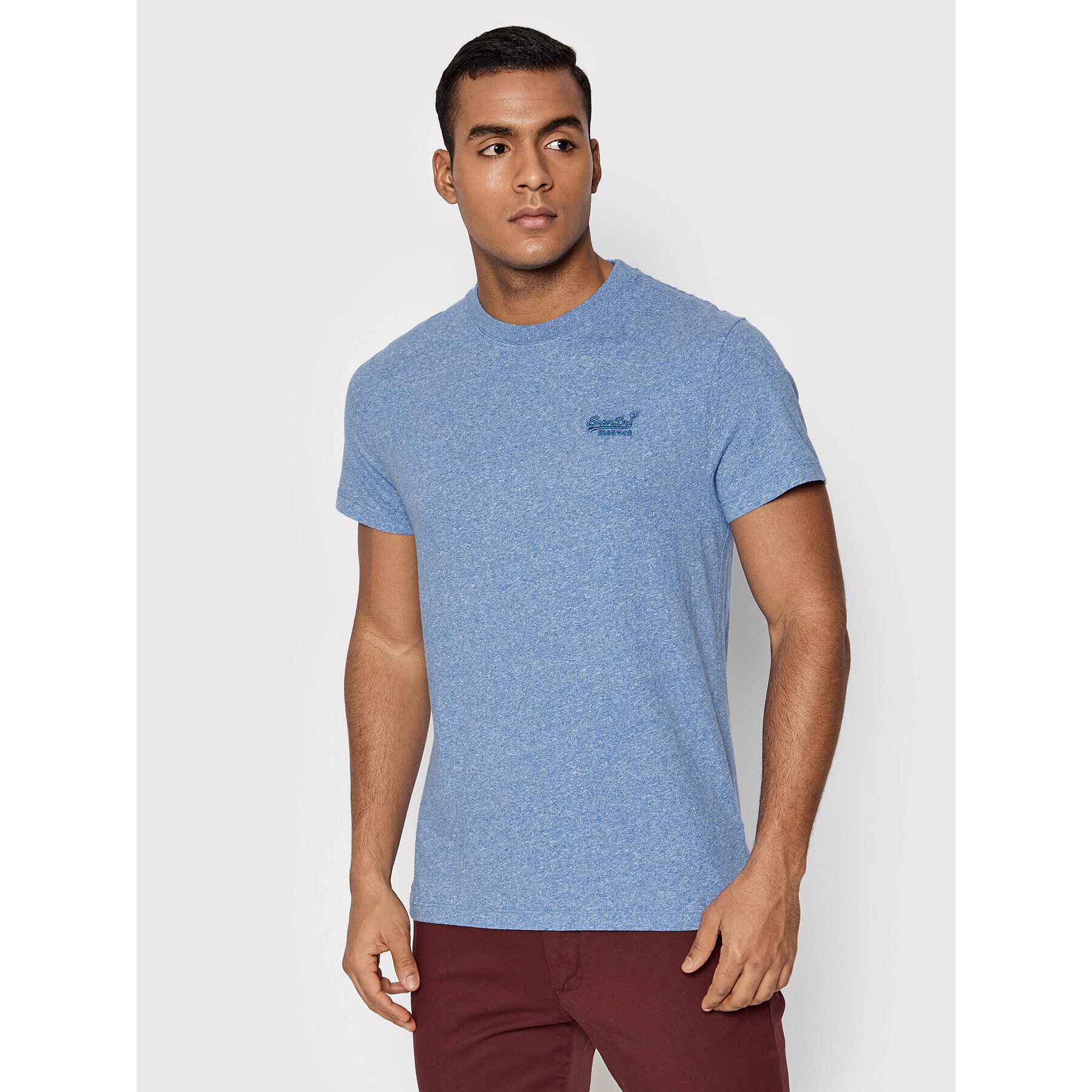 Superdry Тишърт Vintage Logo Emb M1011245A Син Regular Fit - Pepit.bg