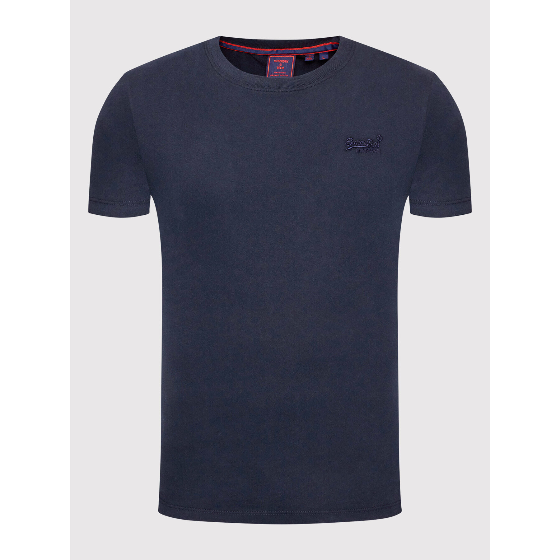 Superdry Тишърт Vintage Logo Emb Tee M1011245B Тъмносин Regular Fit - Pepit.bg