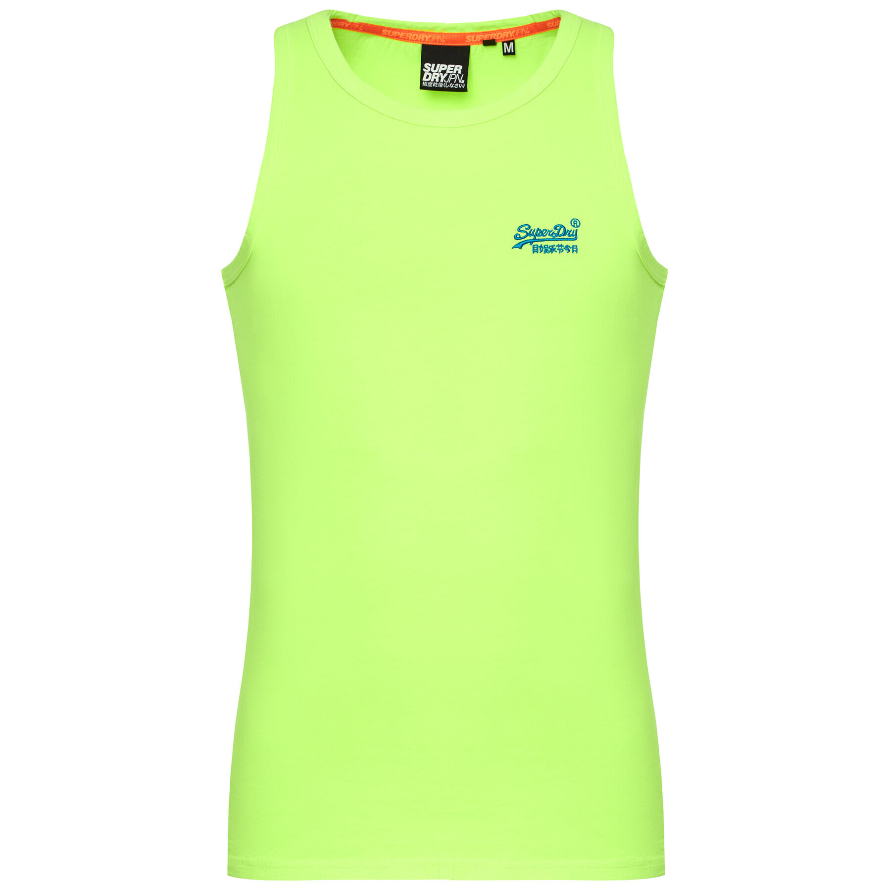 Superdry Топ Ol Neon Lite Vest M6010024A Зелен Regular Fit - Pepit.bg