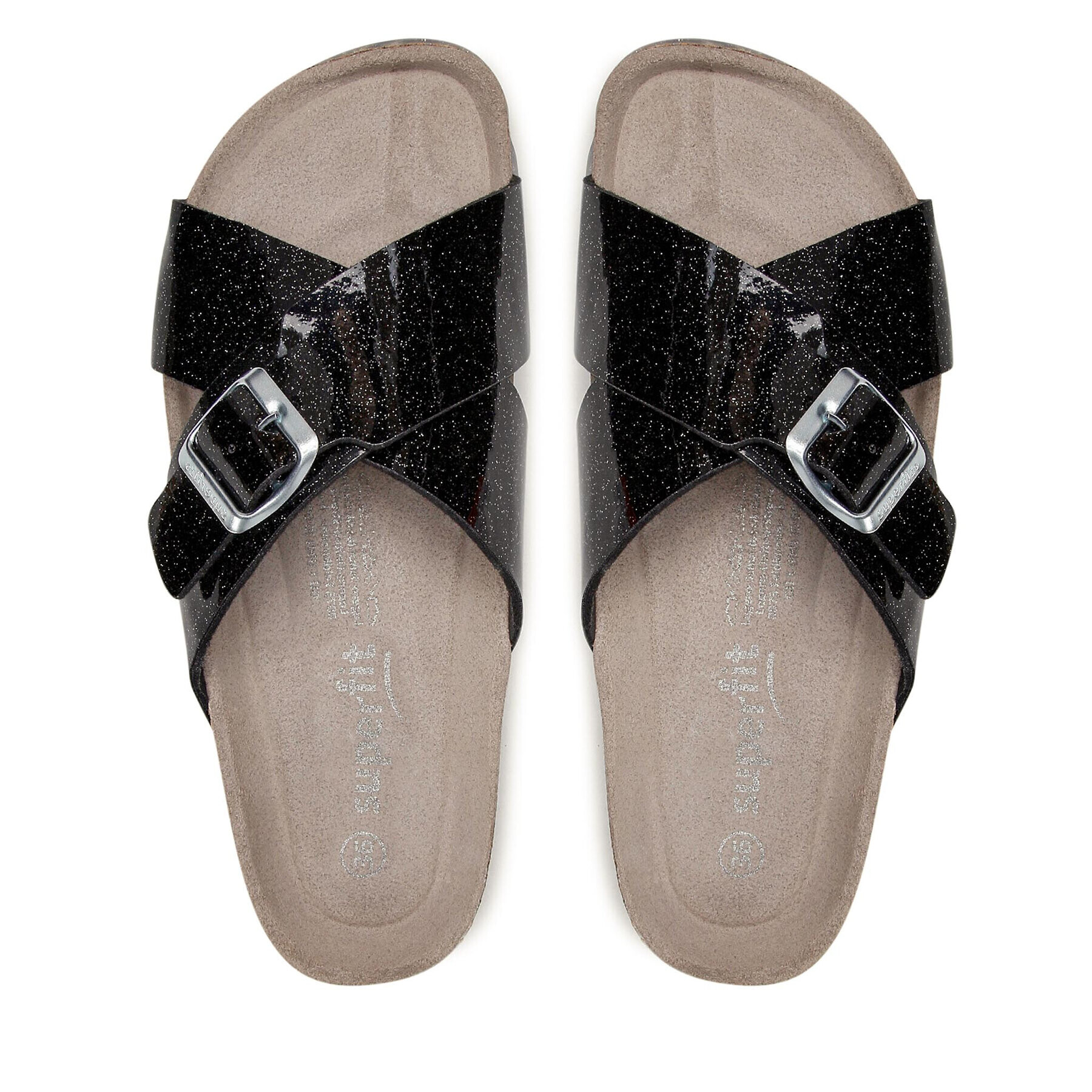 Superfit Чехли 1-000130-0000 S Черен - Pepit.bg