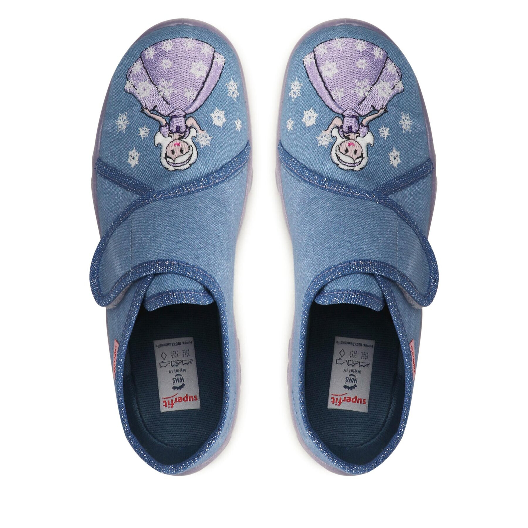 Superfit Пантофи 1-000258-8050 S Син - Pepit.bg