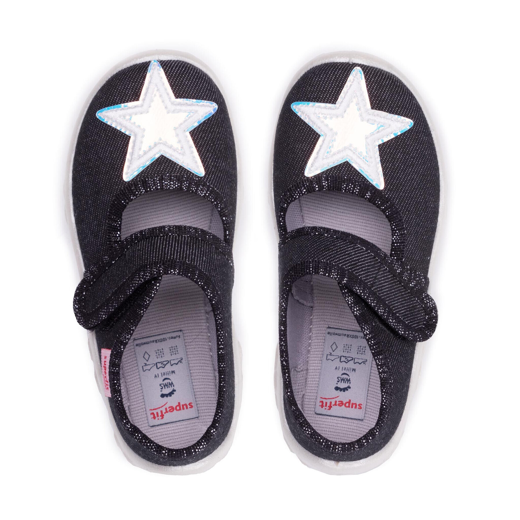 Superfit Пантофи 1-000280-0000 M Черен - Pepit.bg