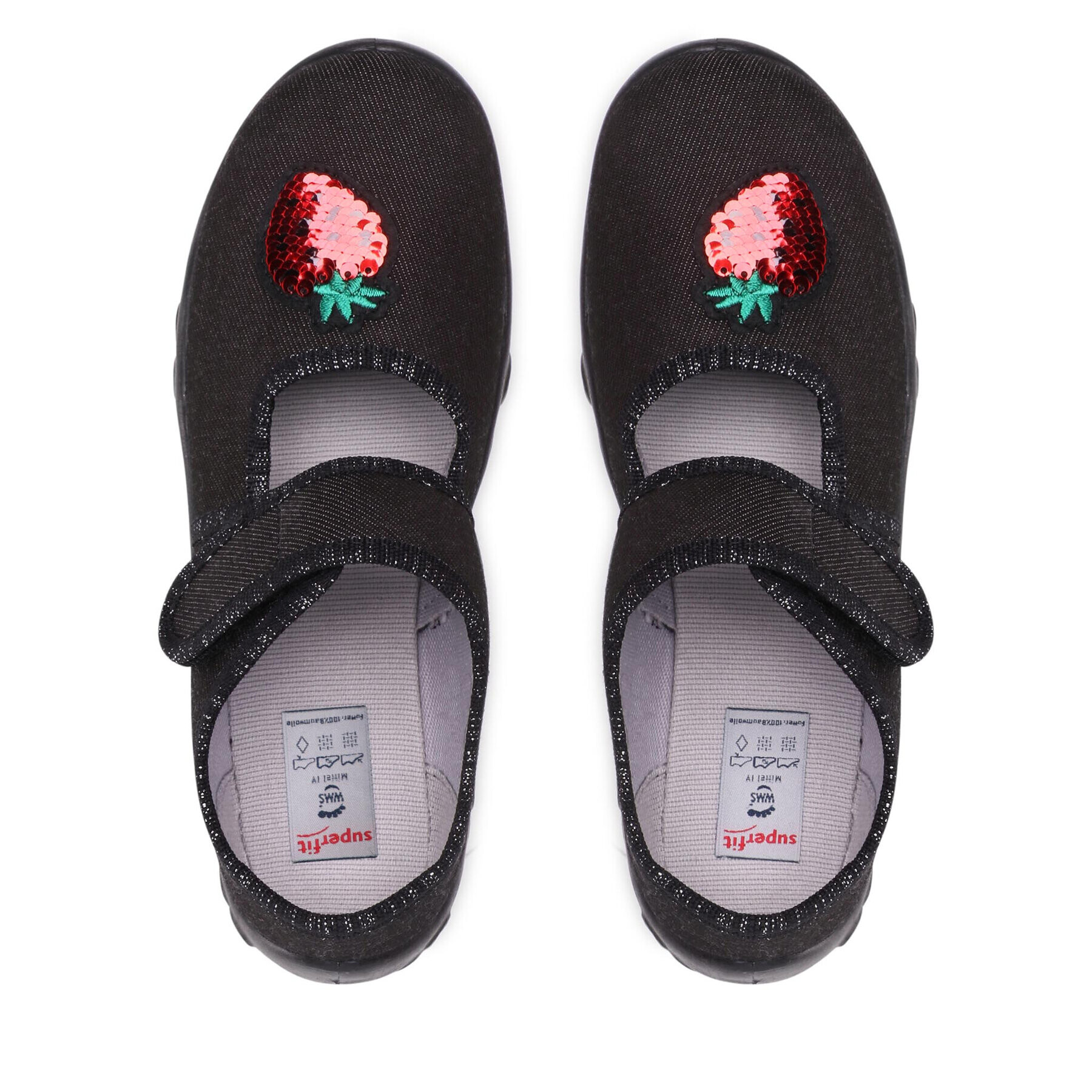 Superfit Пантофи 1-000280-0010 S Черен - Pepit.bg