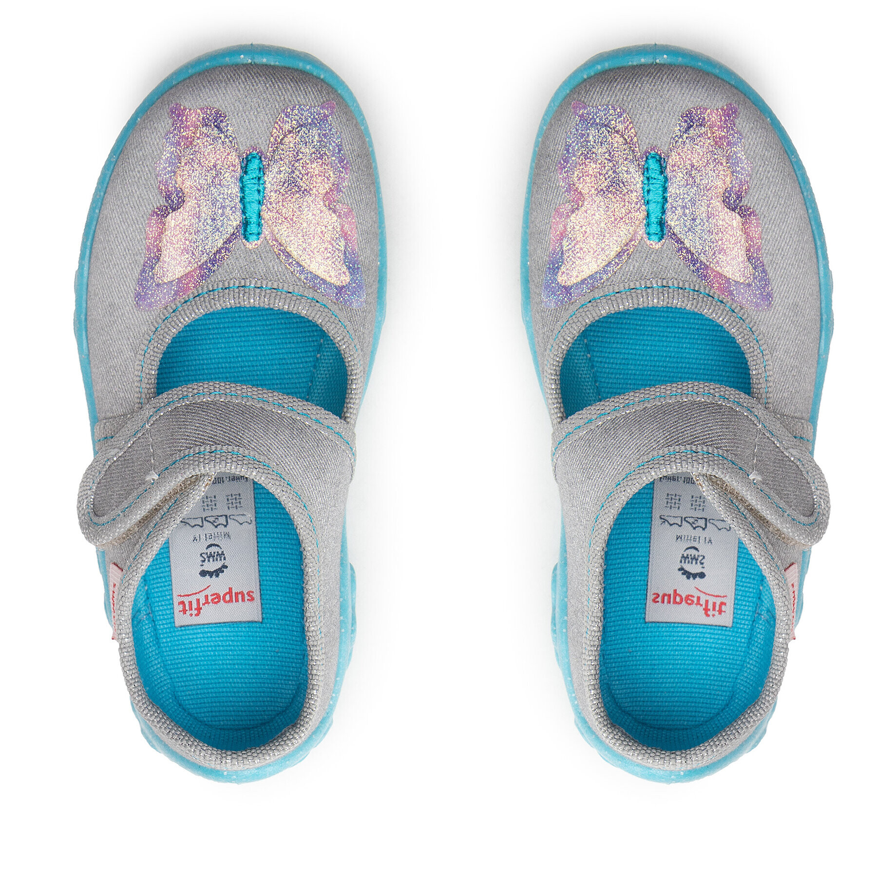 Superfit Пантофи 1-000280-2020 M Сив - Pepit.bg