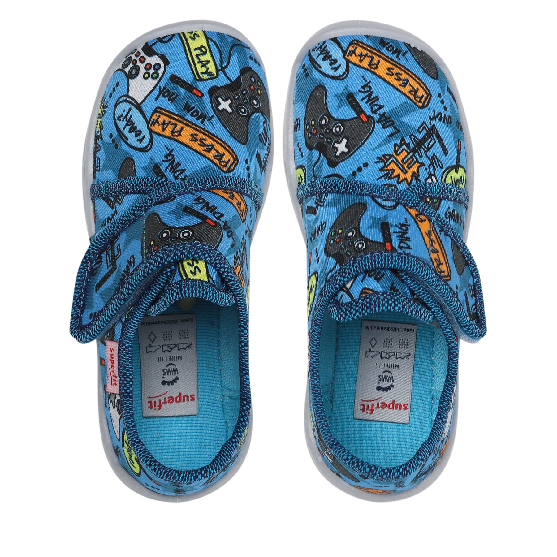 Superfit Пантофи 1-006273-8410 M Електриков - Pepit.bg