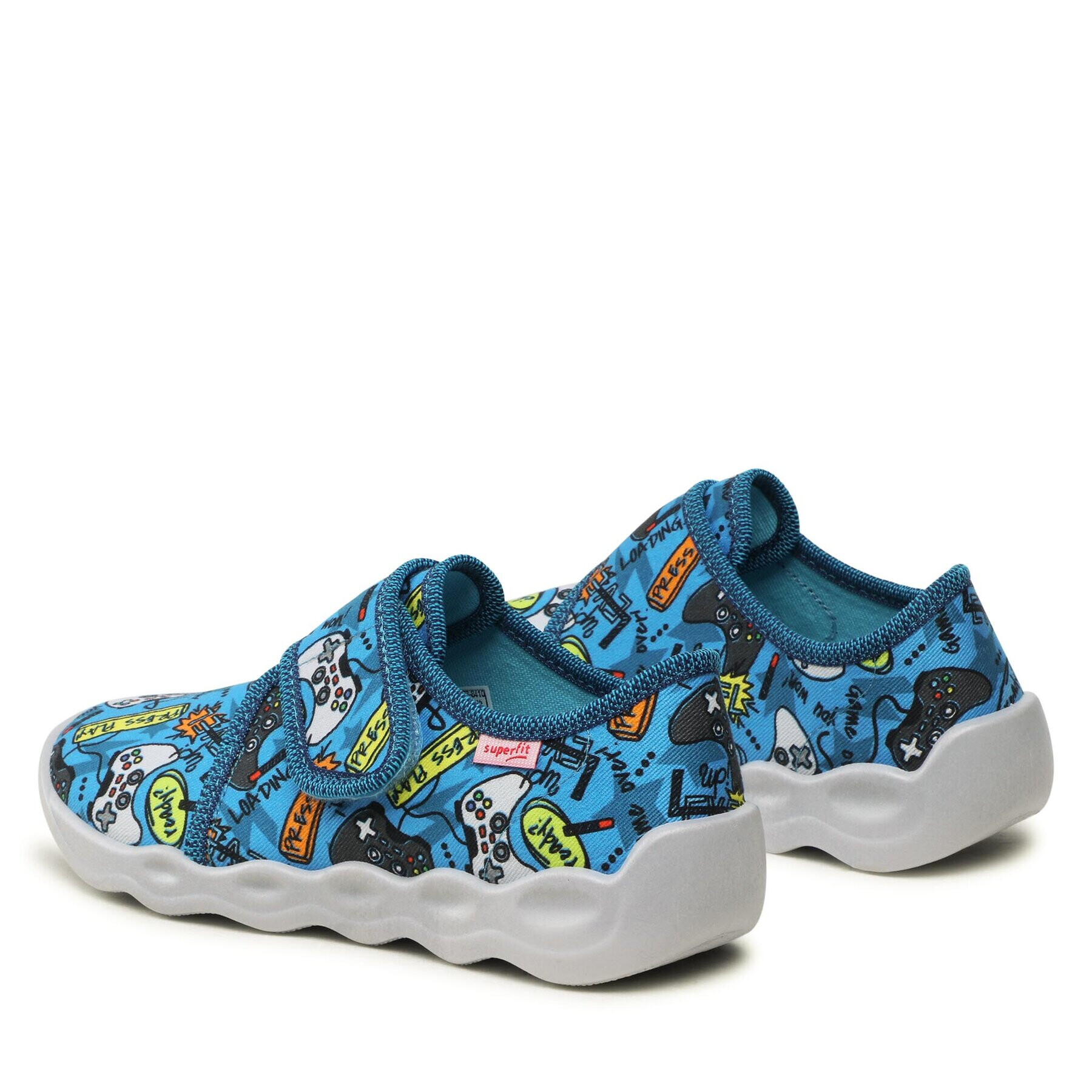 Superfit Пантофи 1-006273-8410 S Електриков - Pepit.bg