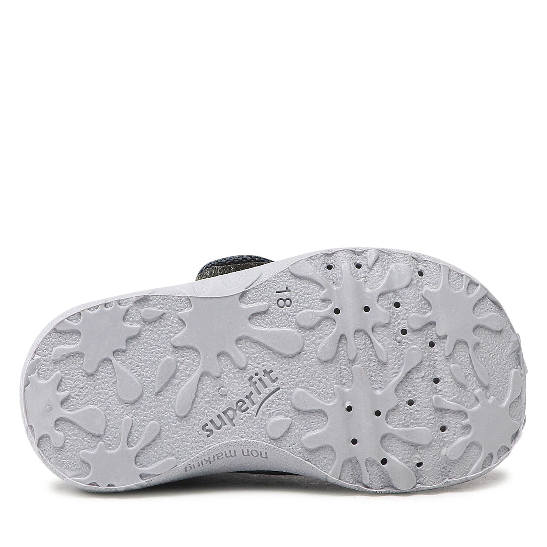 Superfit Пантофи 1-009254-2040 Сив - Pepit.bg