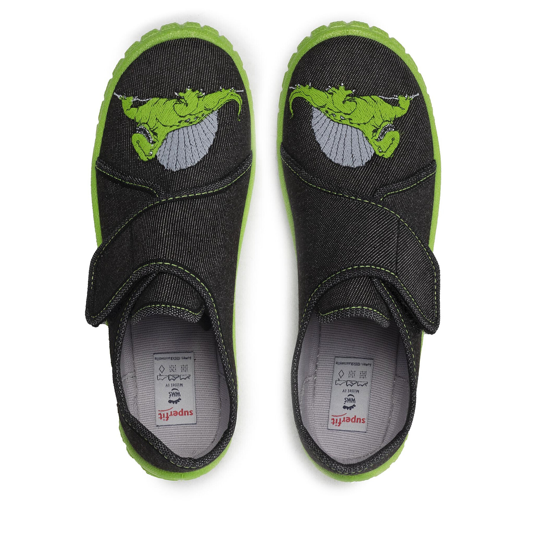 Superfit Пантофи 1-800278-0030 S Черен - Pepit.bg