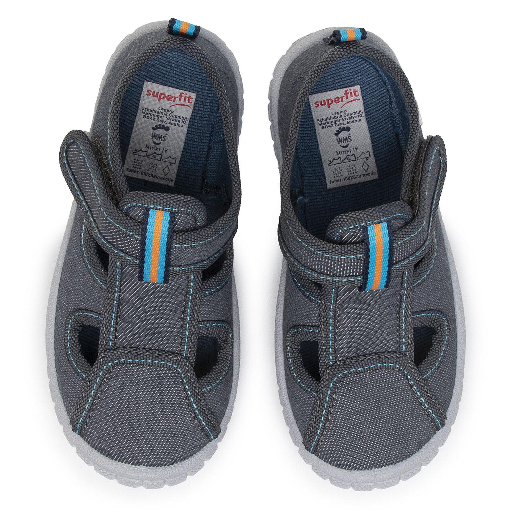 Superfit Пантофи 6-00272-20 M Сив - Pepit.bg