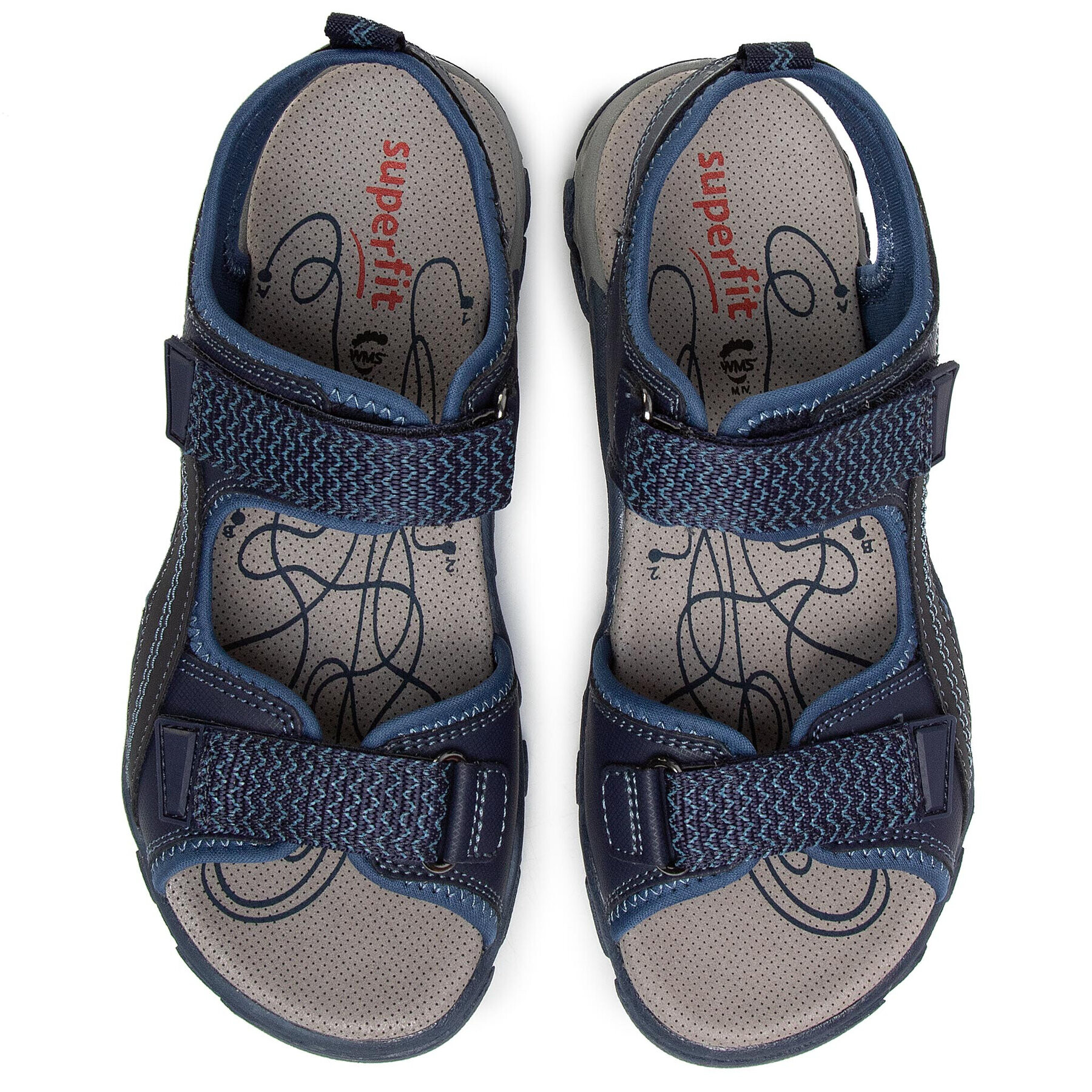 Superfit Сандали 0-600451-8000 D Тъмносин - Pepit.bg