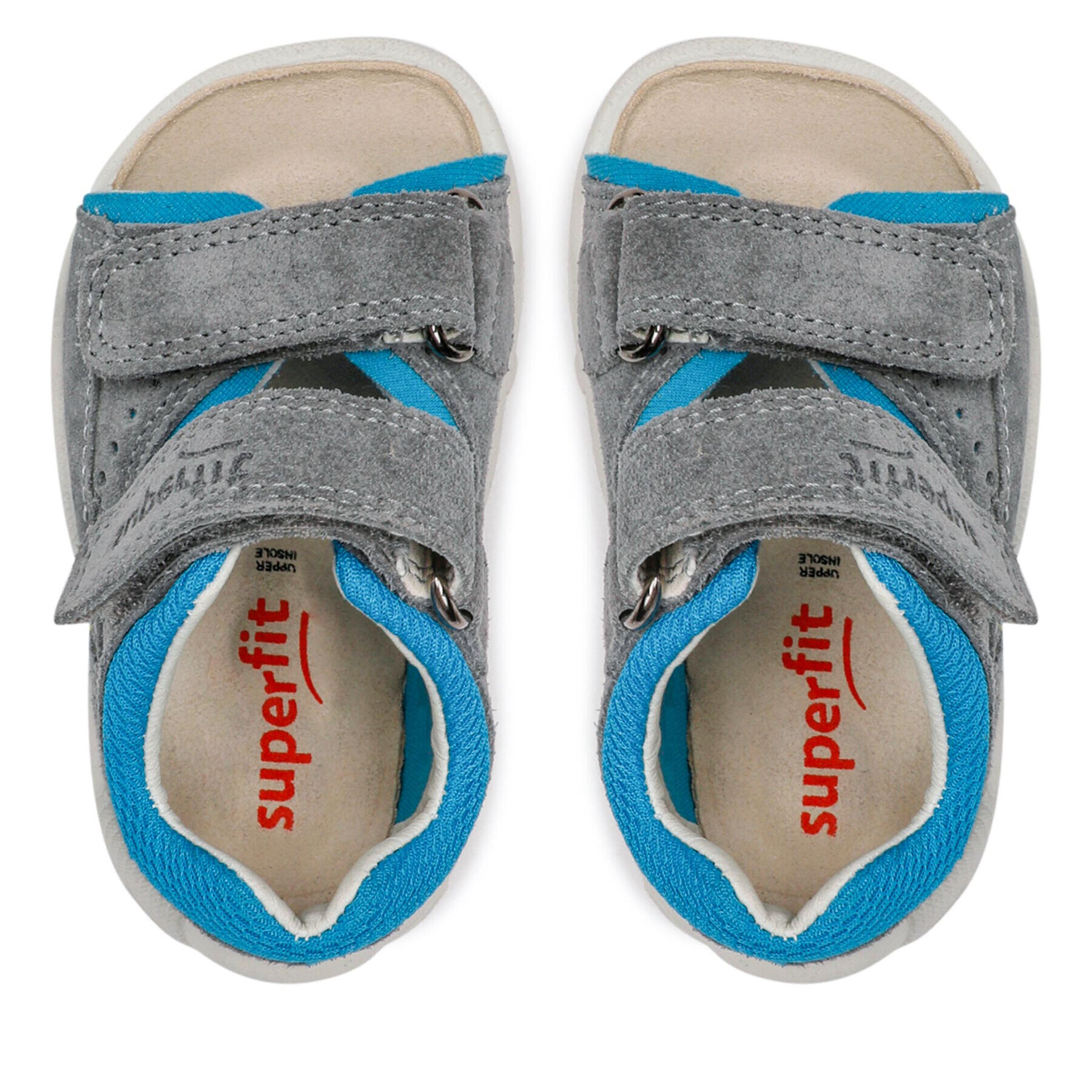 Superfit Сандали 1-000033-2500 M Сив - Pepit.bg