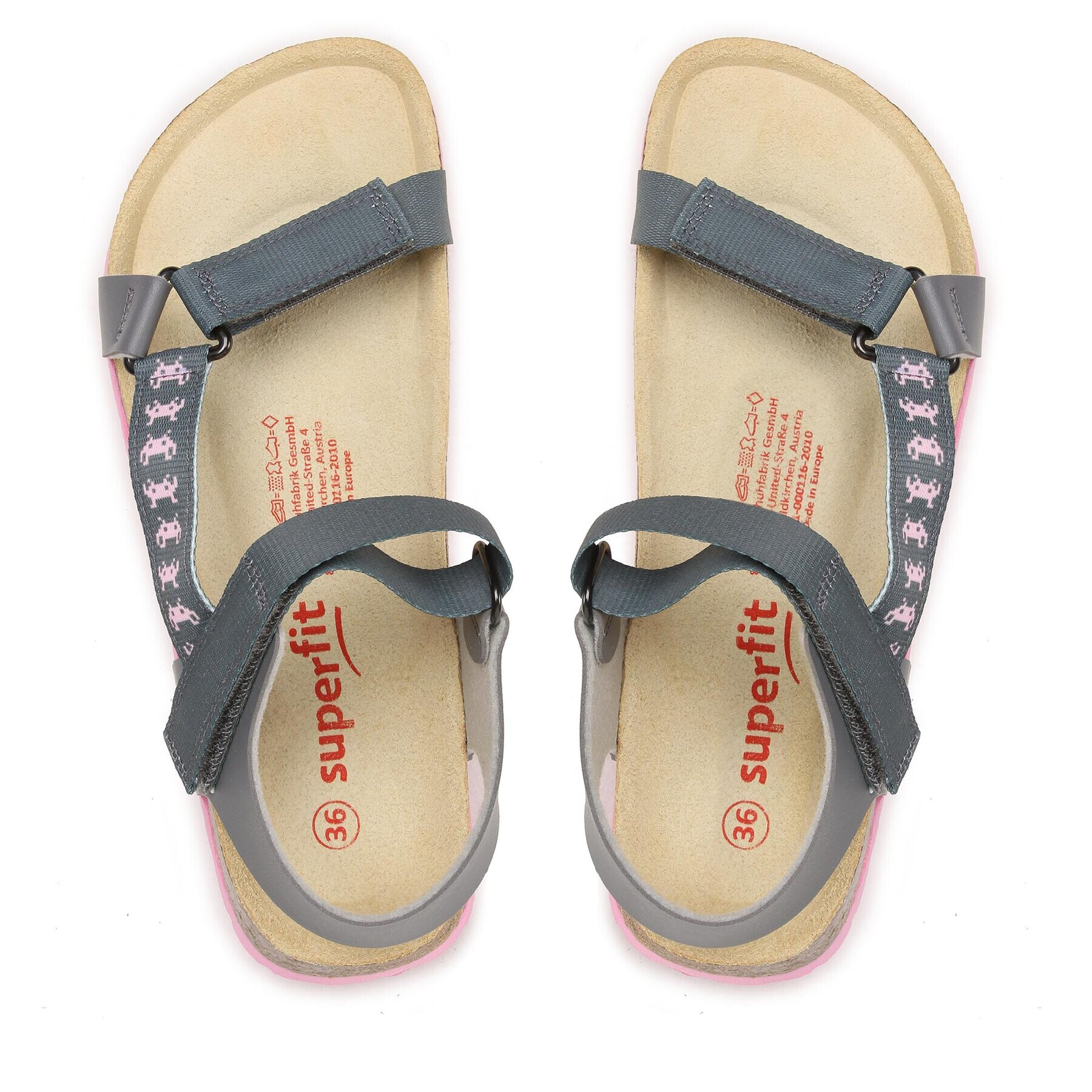Superfit Сандали 1-000116-2010 D Сив - Pepit.bg