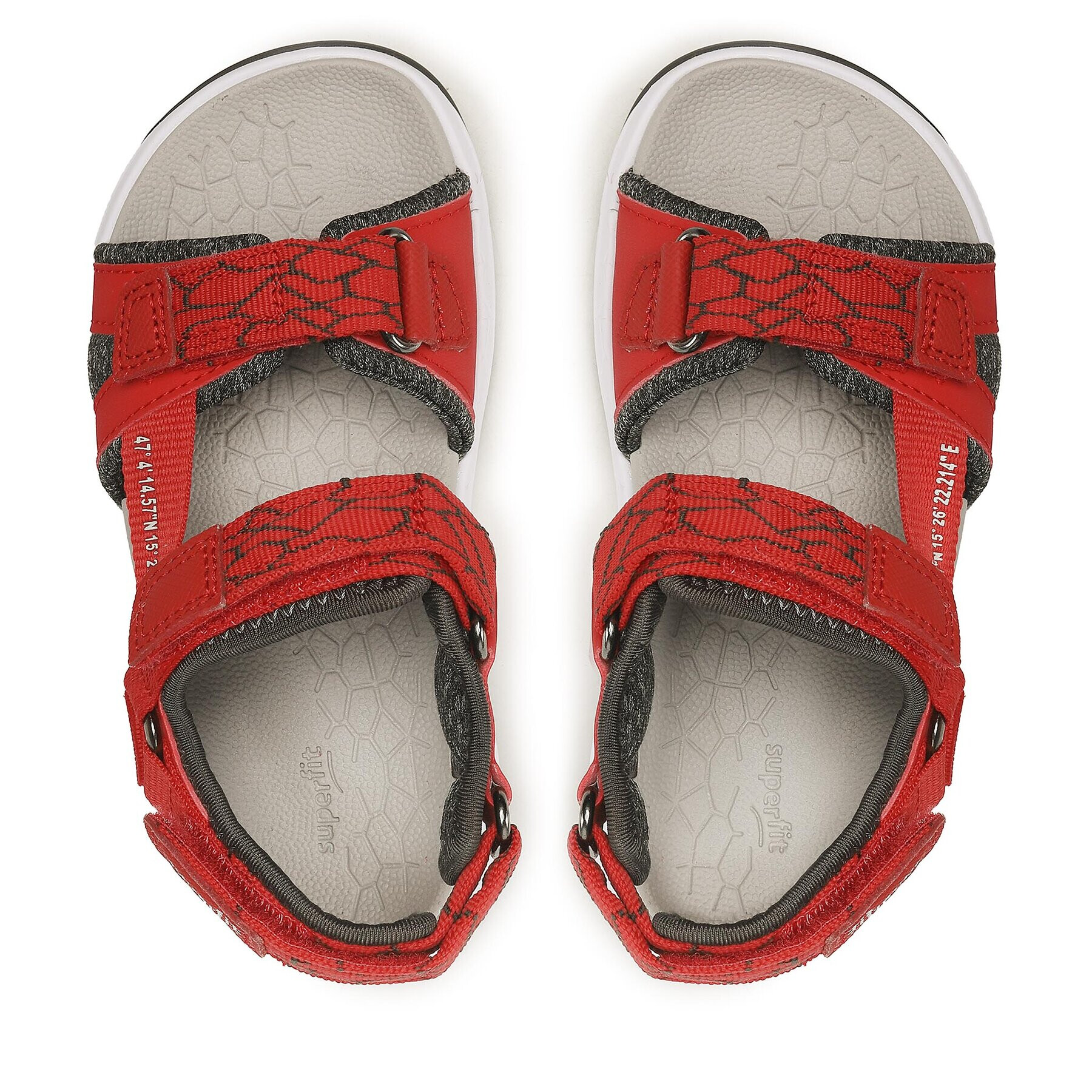 Superfit Сандали 1-000580-5000 M Червен - Pepit.bg