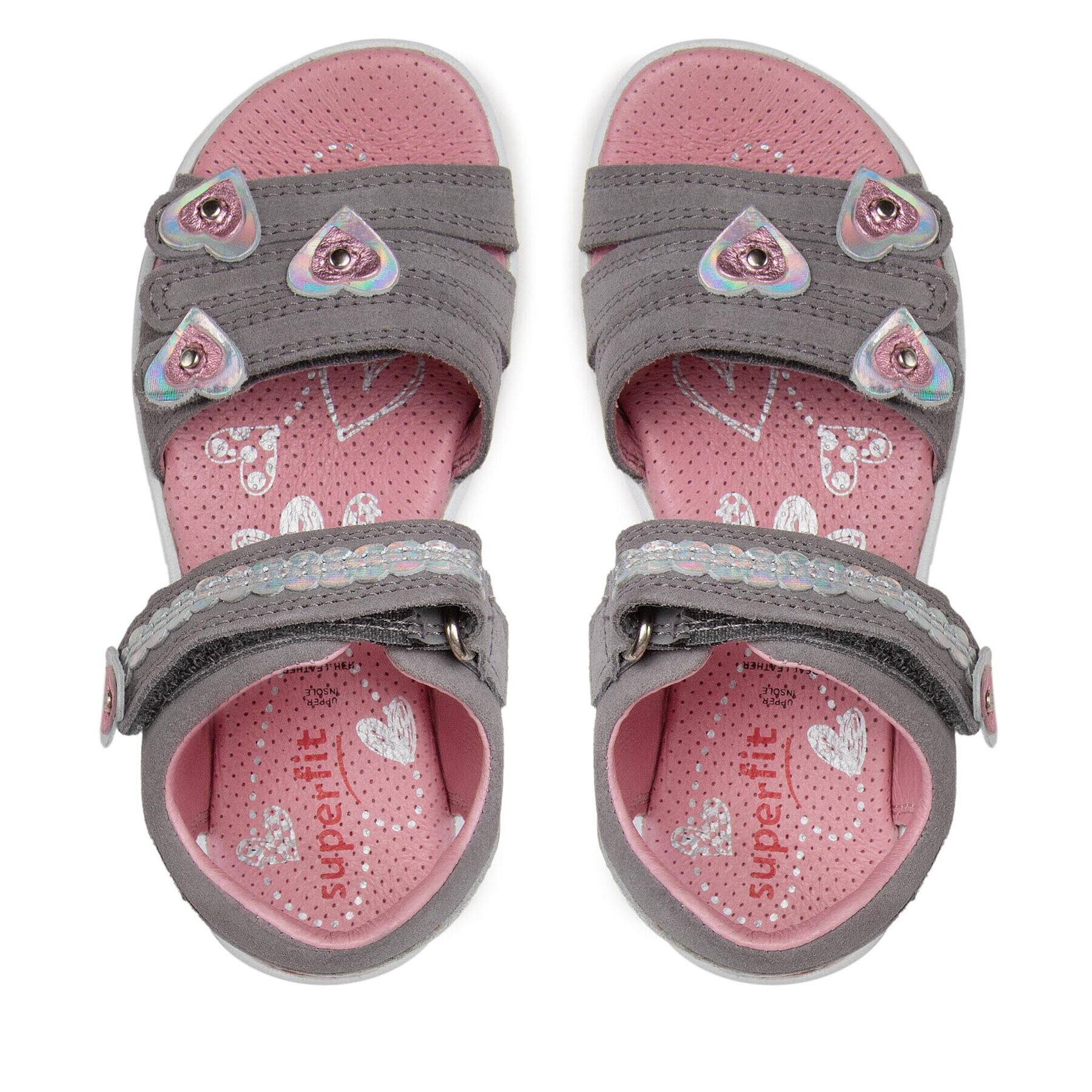 Superfit Сандали 1-00613-2500 S Сив - Pepit.bg