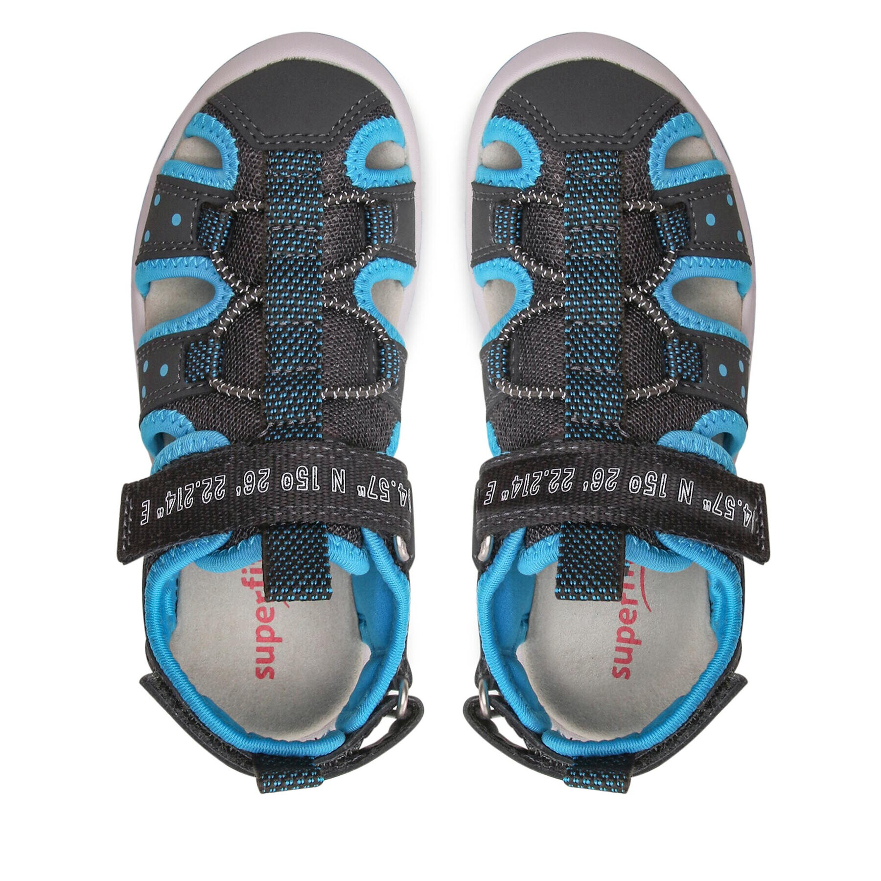 Superfit Сандали 1-00902-2000 M Сив - Pepit.bg