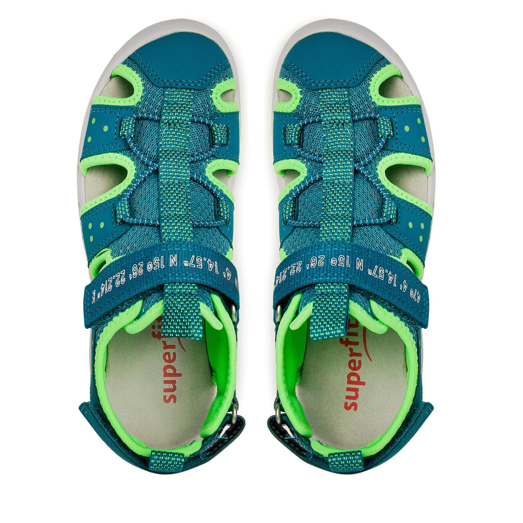 Superfit Сандали 1-009027-7000 S Зелен - Pepit.bg