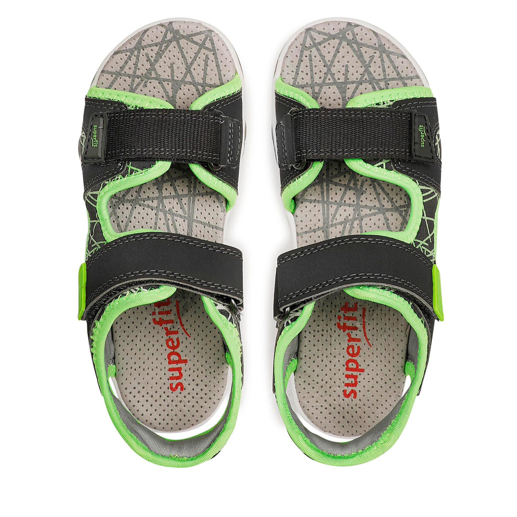 Superfit Сандали 1-009467-2000 D Сив - Pepit.bg
